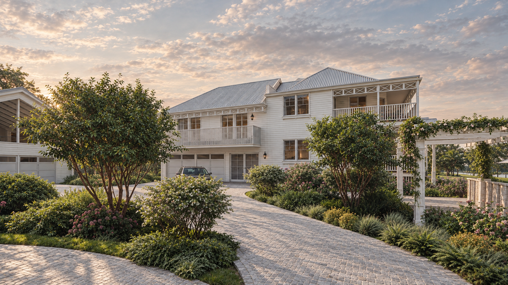 Noosa Lakeside renovation - traditional coastal home design