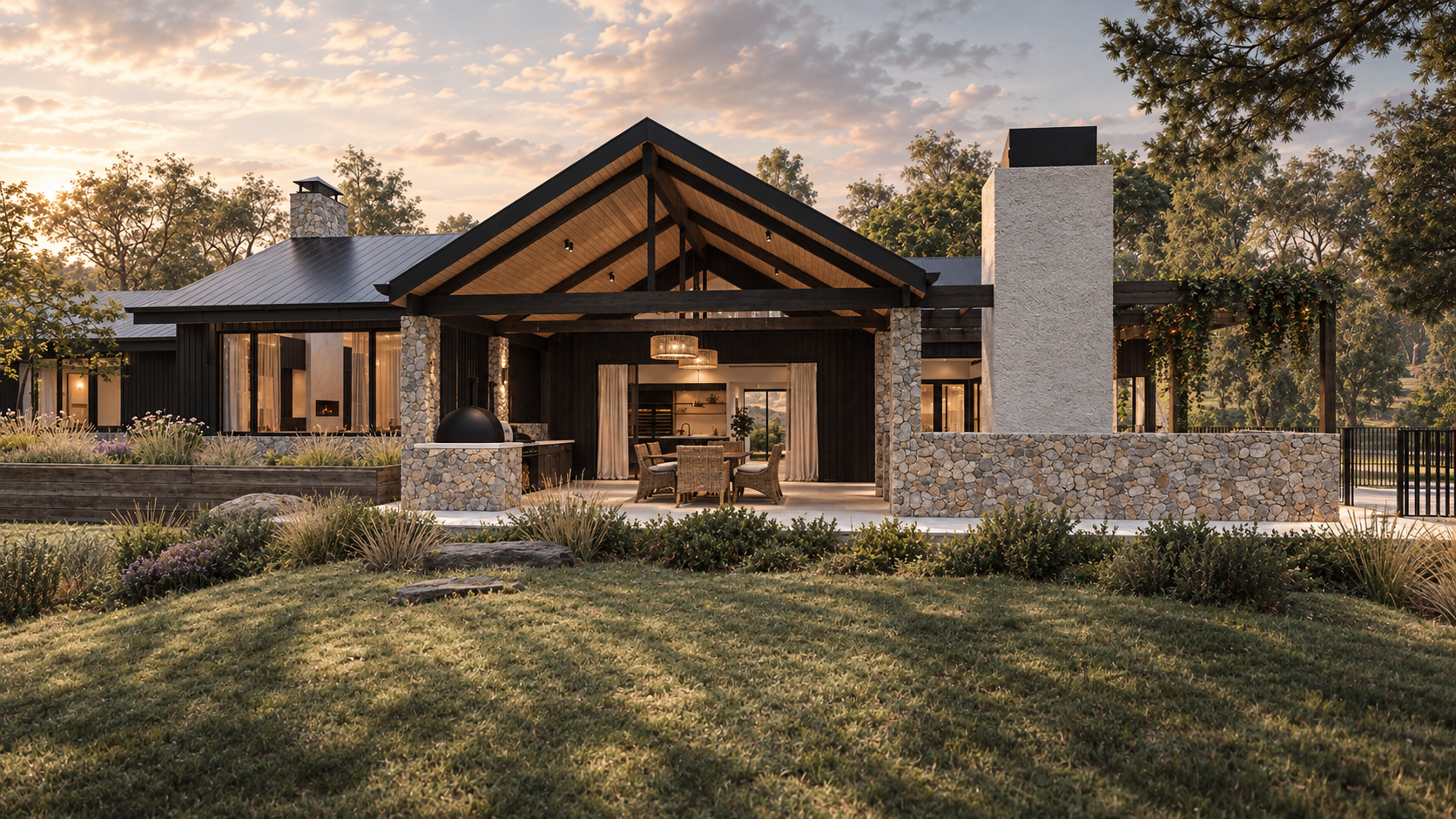 Cedar Creek Farmhouse
Acreage new home · Modern Australian