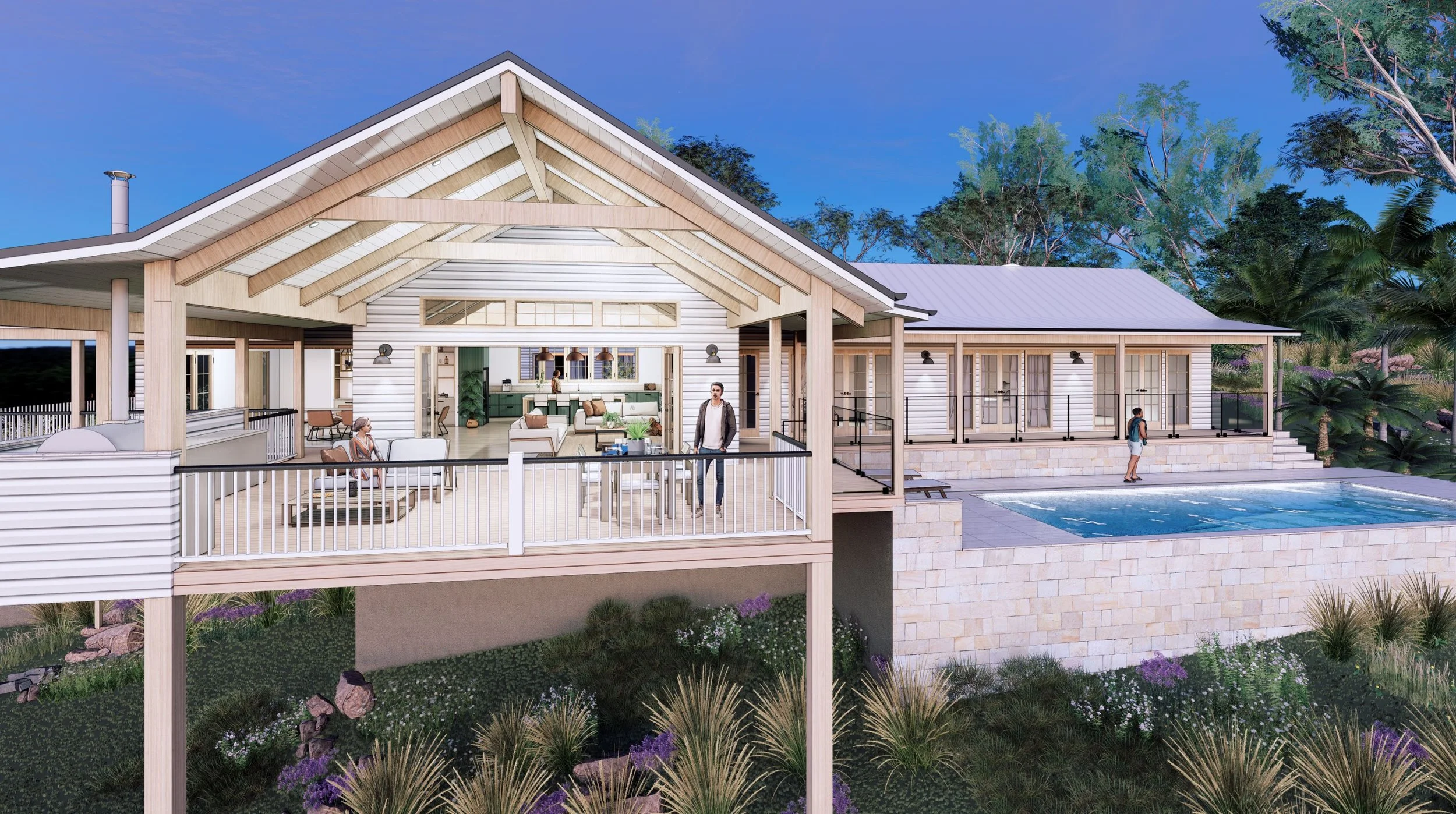 BUNBURRA, QLD - RURAL MODERN FARMHOUSE DESIGN — BAASTUDIO Architecture