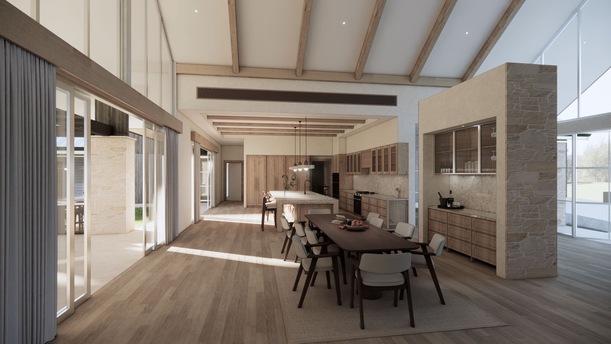 Natural & calming interiors