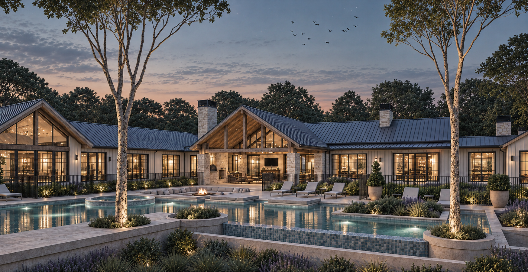 Gold Coast Hinterland Estate
New home + guest house · Modern barn & ranch