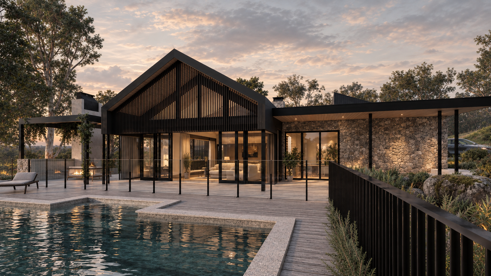 Cedar Creek outdoor living
Open and light, framed to the view