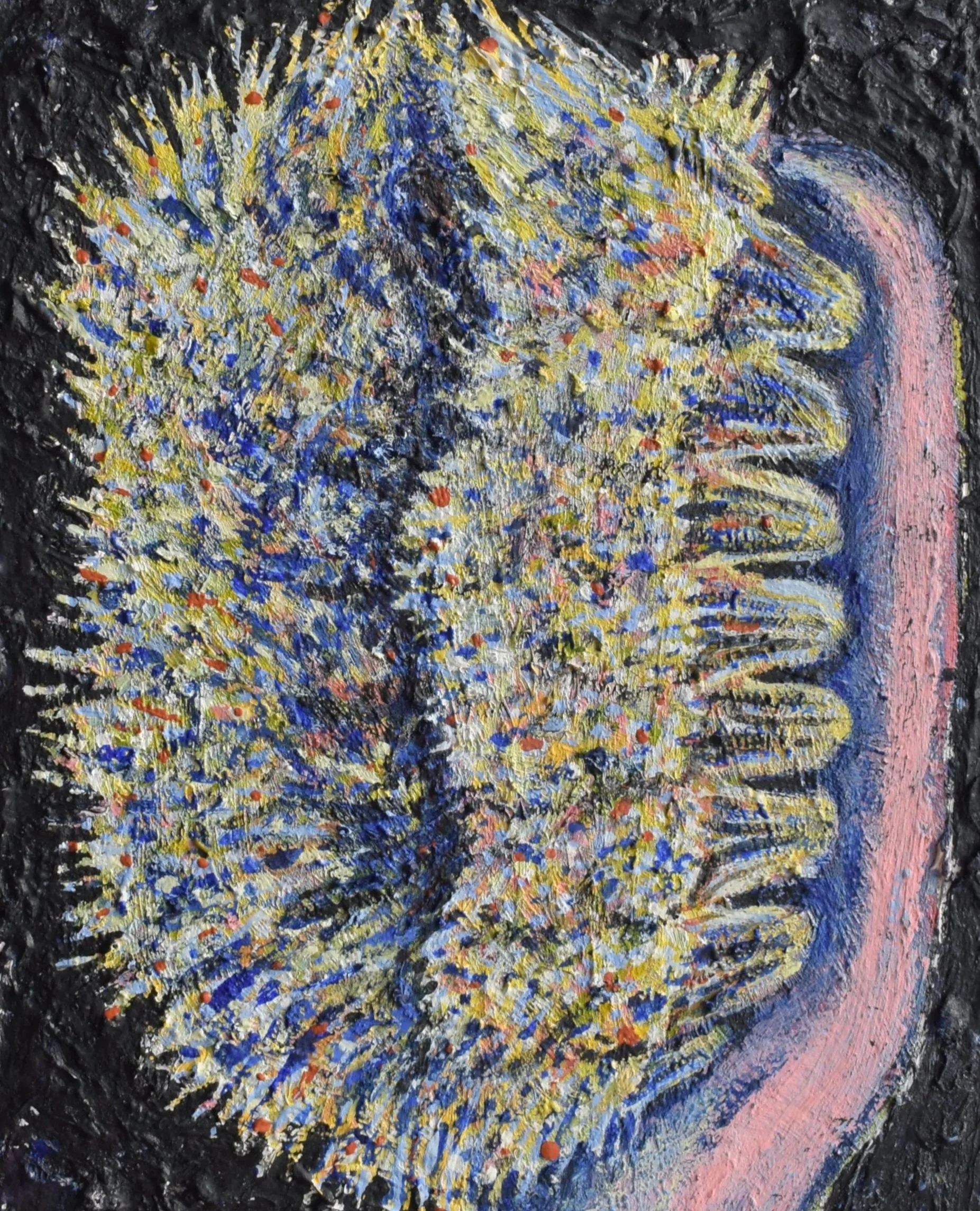 toothbrush painting freya guest art