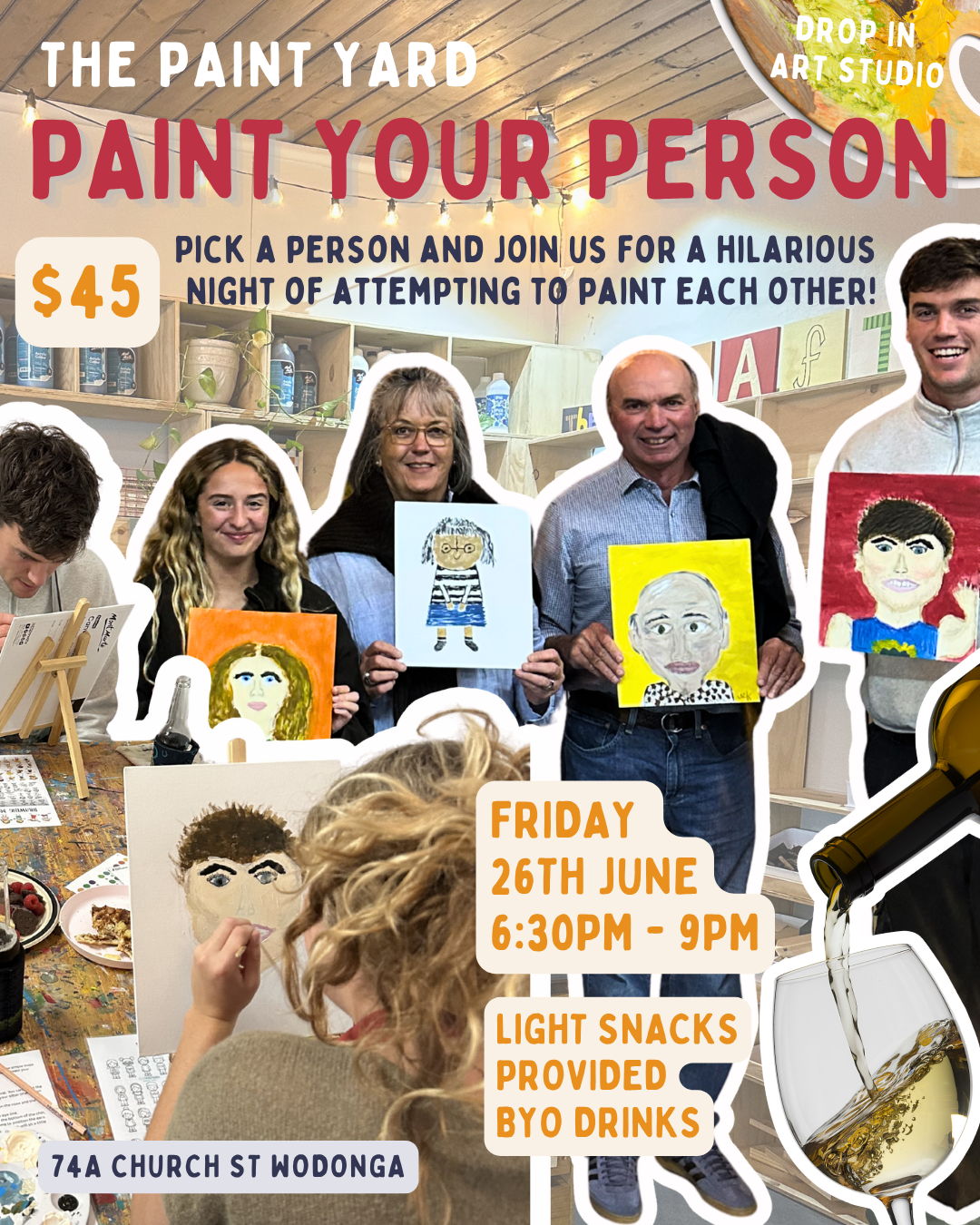 Paint Your Person! Friday 26th June