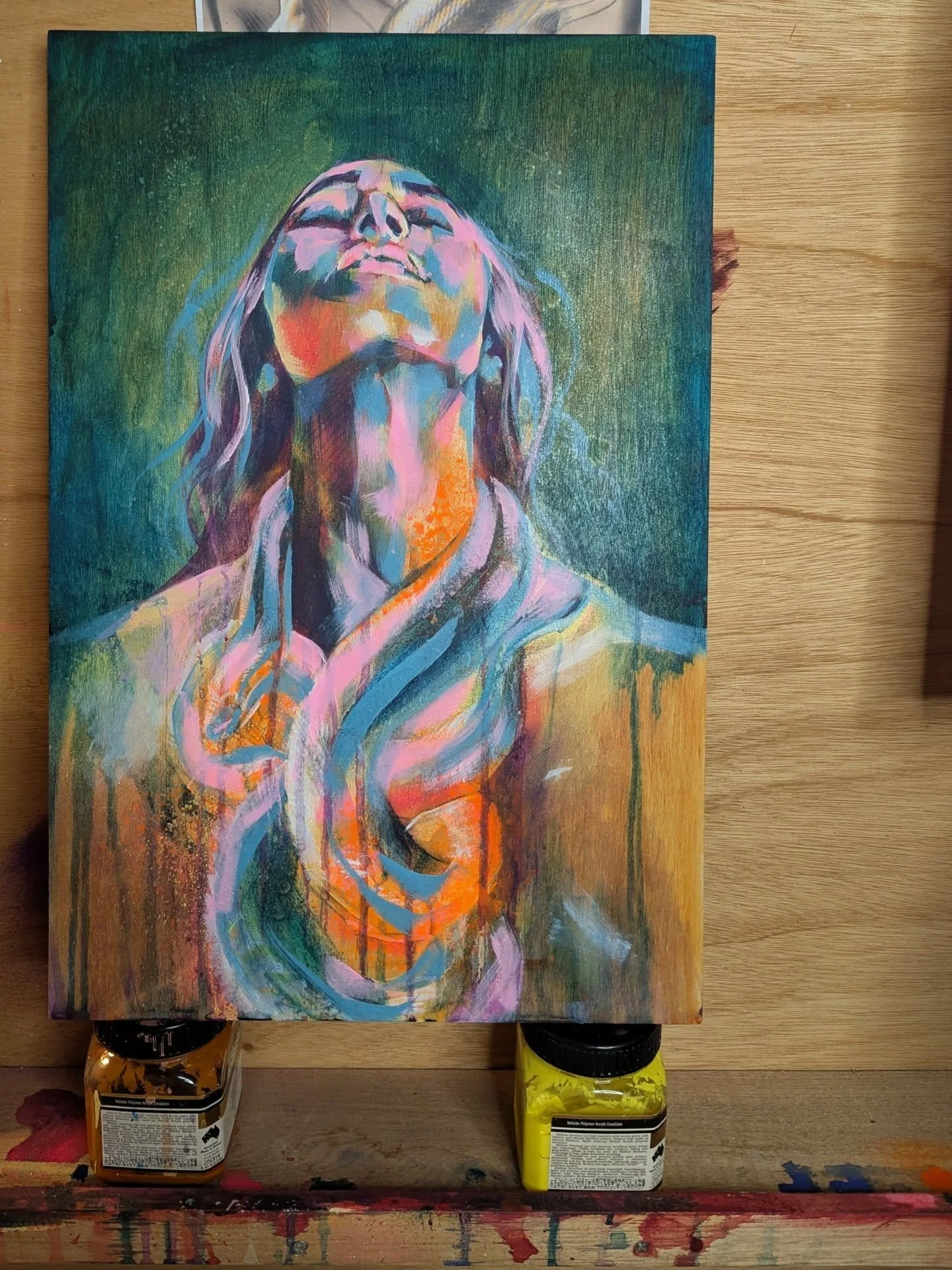 On the easel atm!

Swipe to see an easy, old school way to transfer your reference image and get started 🙌
