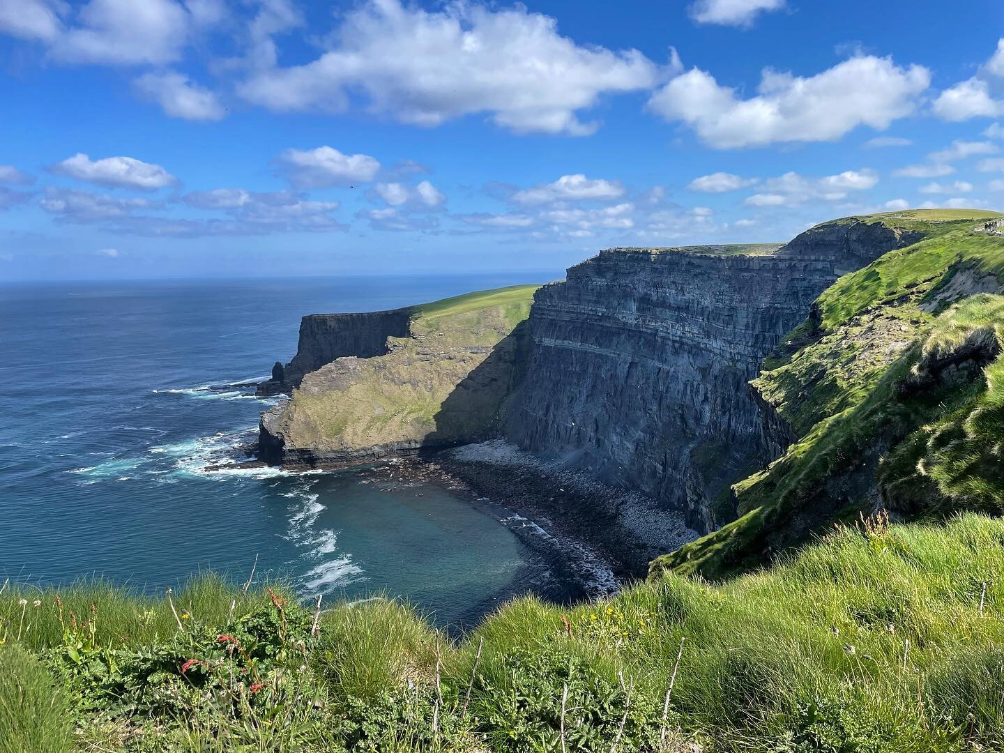 Just received this picture from the Cliffs of Moher as our group of golfers arrived in Ireland.  What a beautiful day they have to start playing some of the most epic courses in the world. #golf #ireland #weplangolfdrips #epictravel #youdreamitweplan