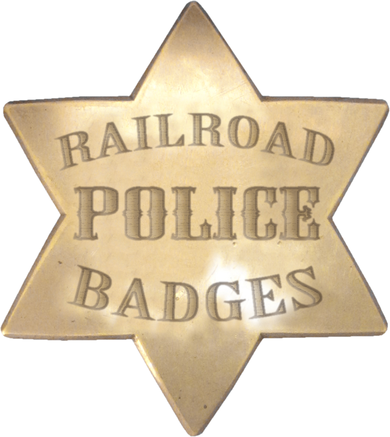 Railroad Police Badges