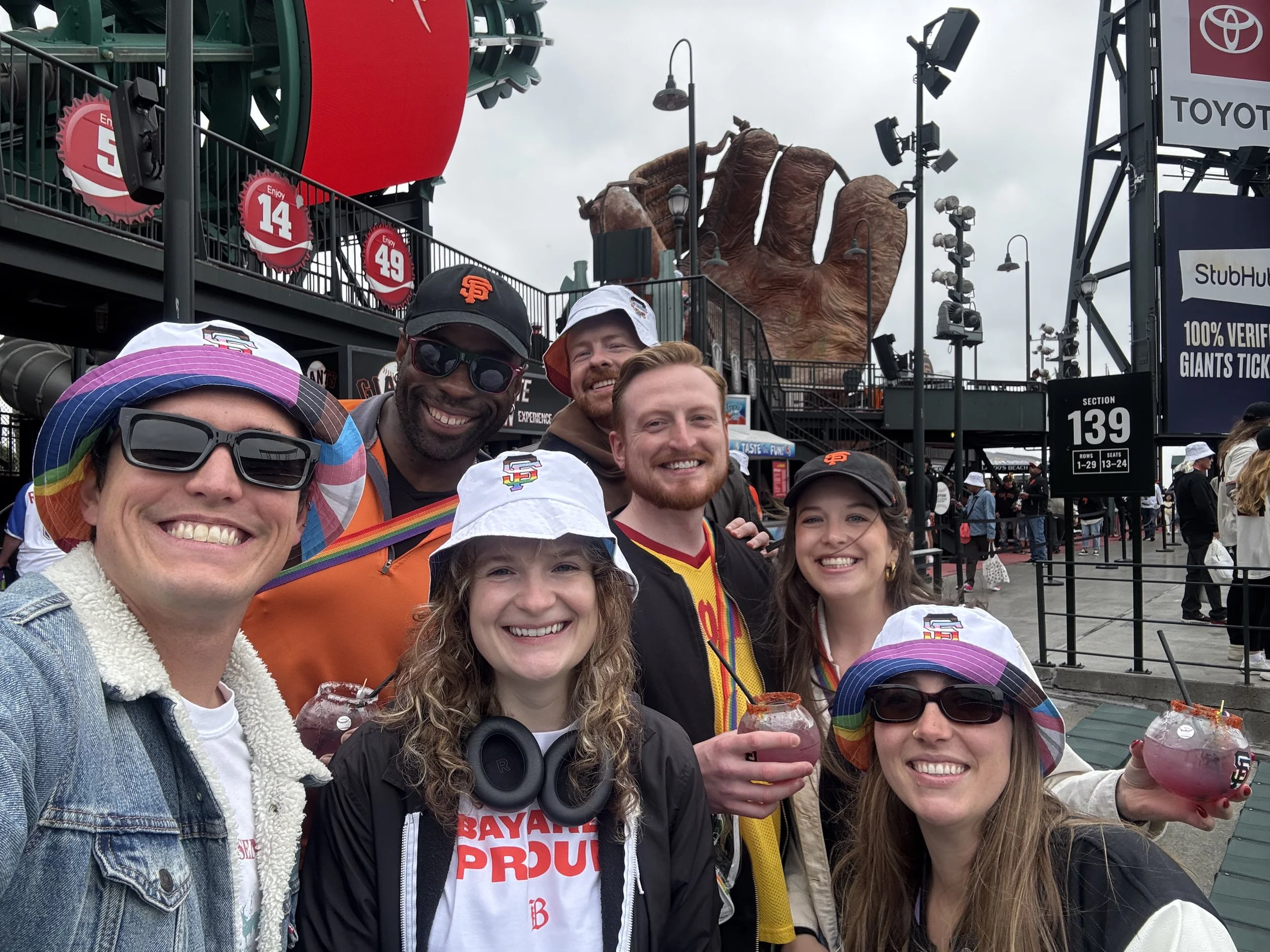 Giants Pride Baseball Game in San Francisco