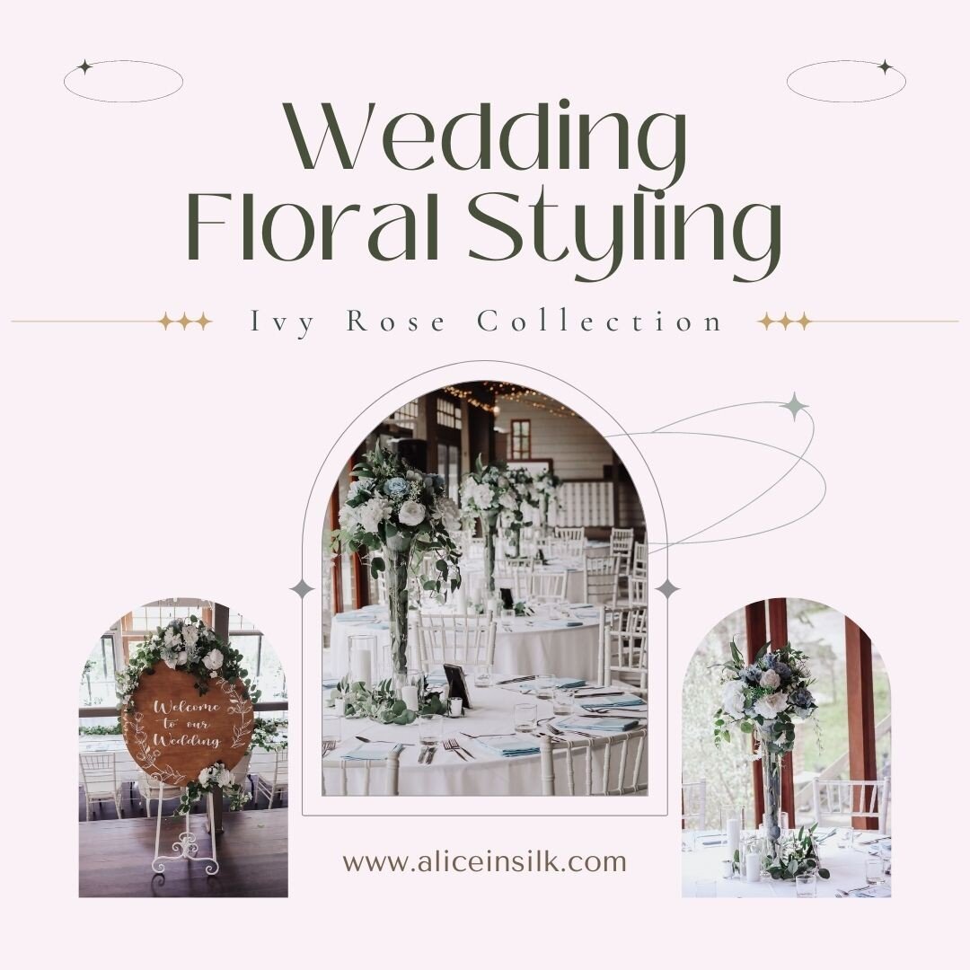Timeless... Elegant... Chic... ❤️❤️

Our Ivy Rose Collection is the perfect styling package for a contemporary and elegant wedding reception. 

With our high end quality florals we can transform your venue into your own wedding wonderland. 

This is 