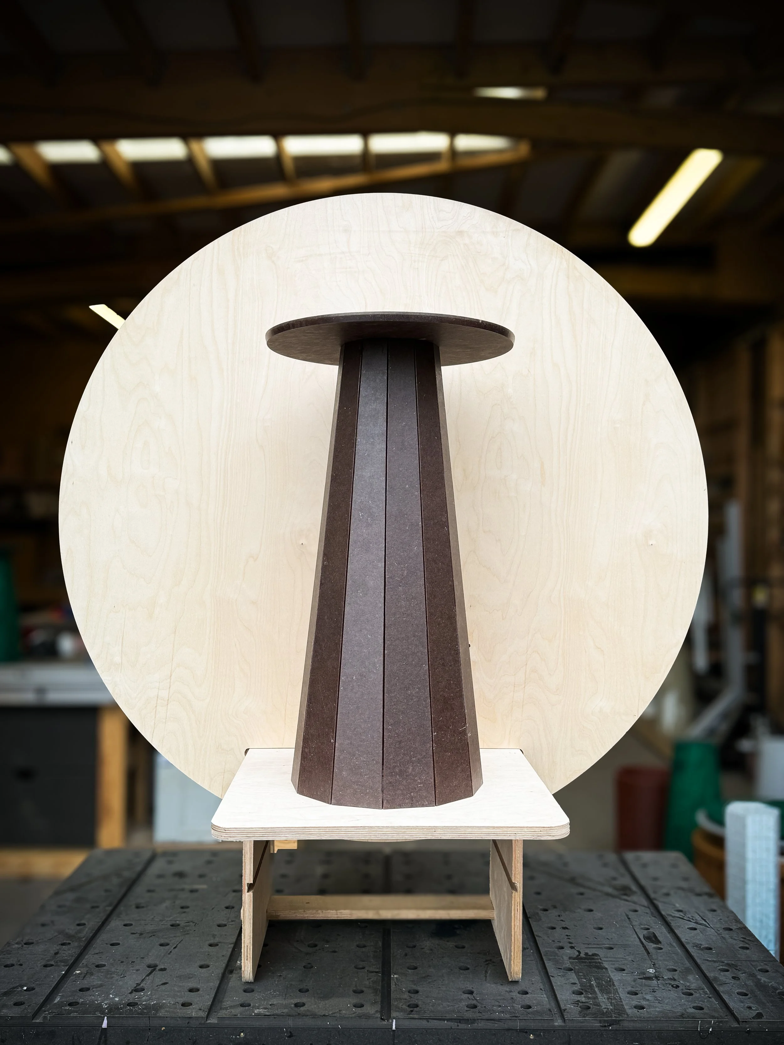 'Stave' Tall Table (Recycled Plastic Edition)