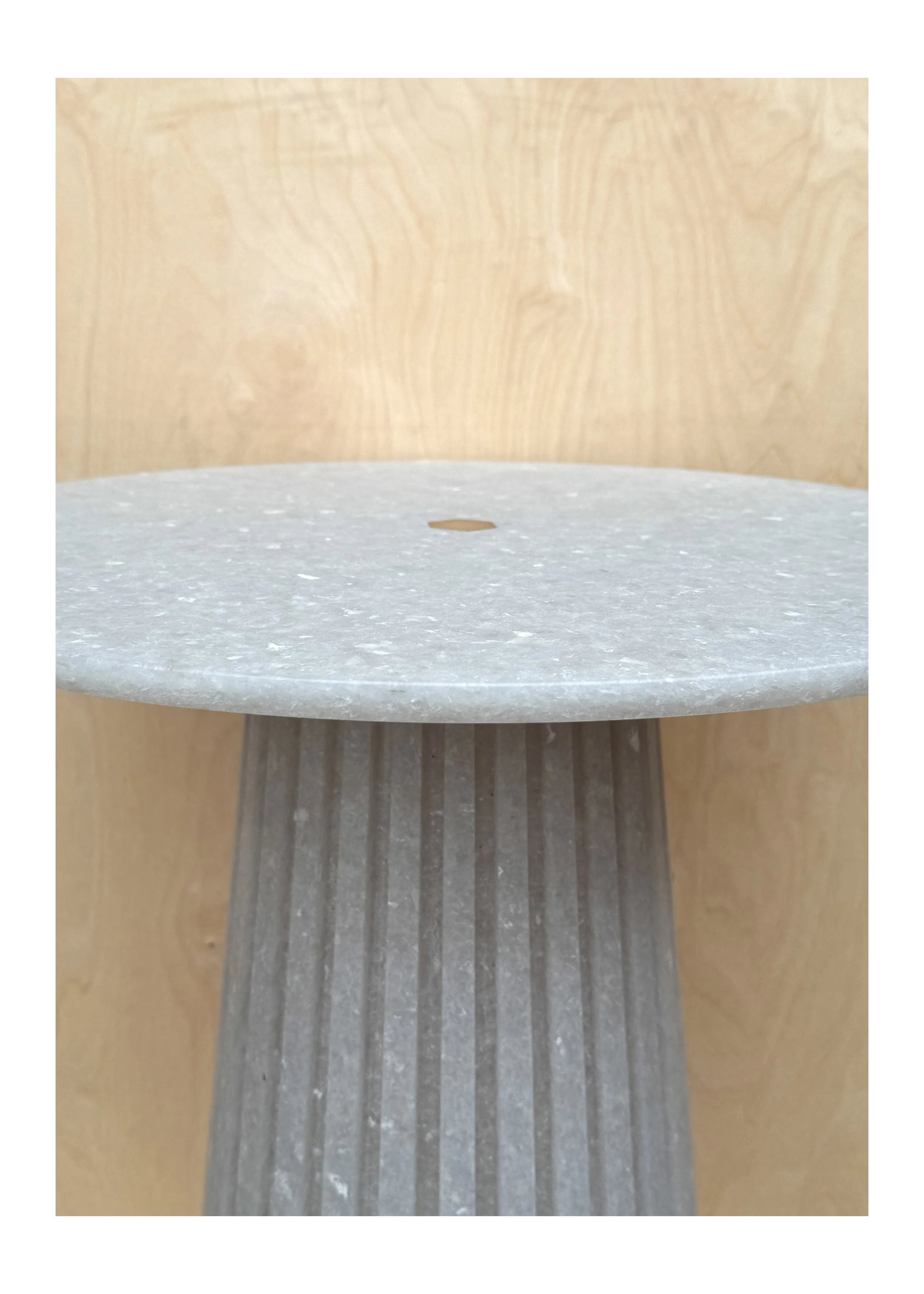 'Kerf' Tapered Tall Table