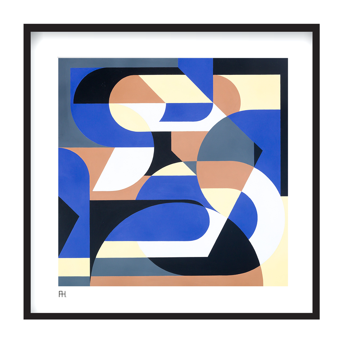 PHA016-Brussels-LE-Prints-Philip-Howson-black-frame.png
