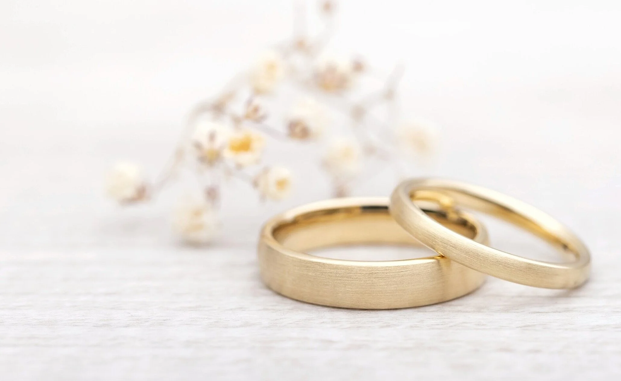 Trauringe aus Gelbgold