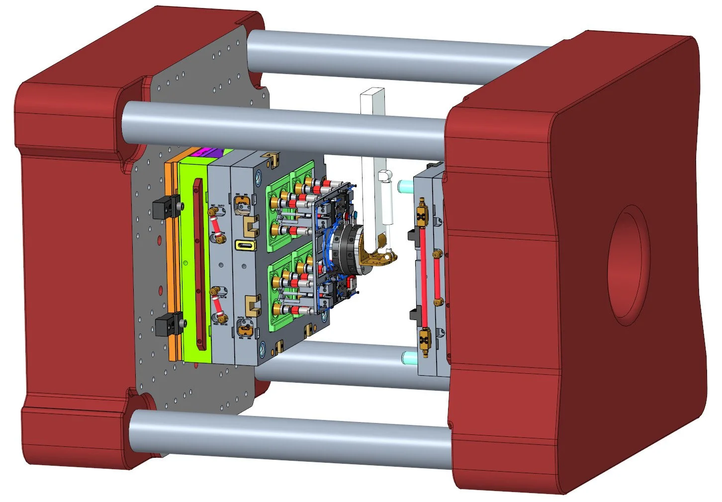 Custom injection mold design, mold building, and tooling development for high-volume plastic injection molding programs.