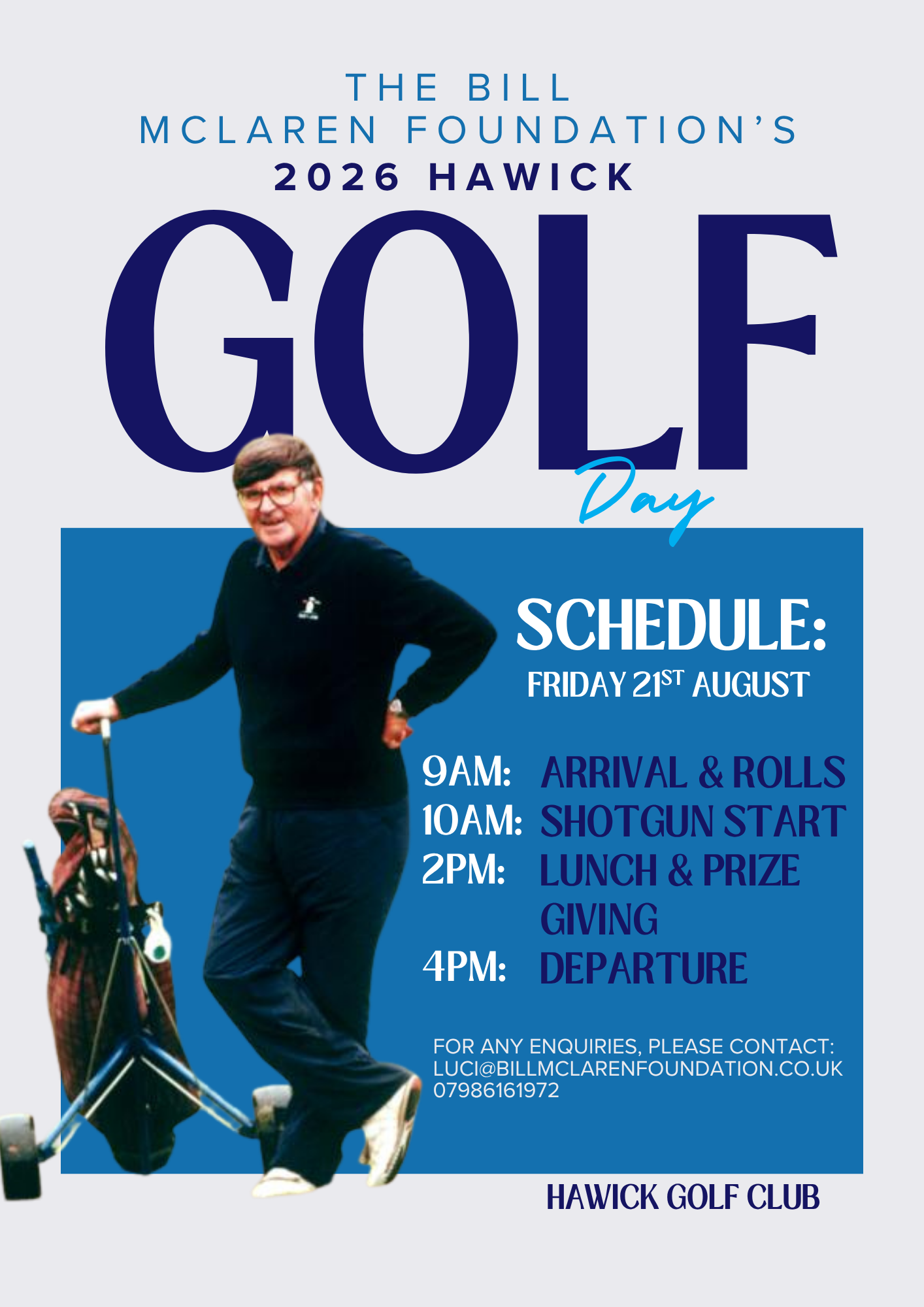 The Bill McLaren Foundation Hawick Golf Day 2026