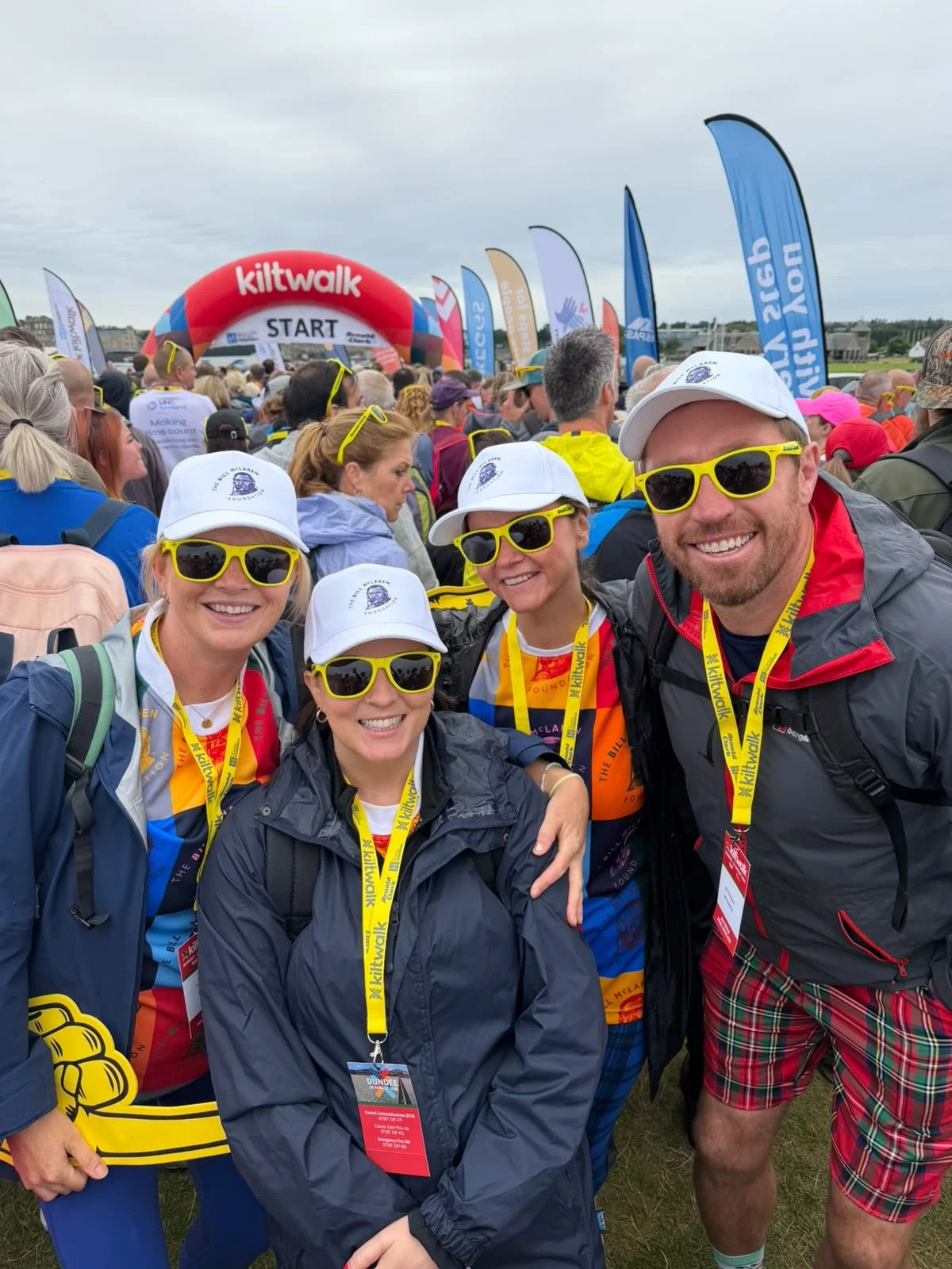 Team McLaren goes the extra mile for the Foundation