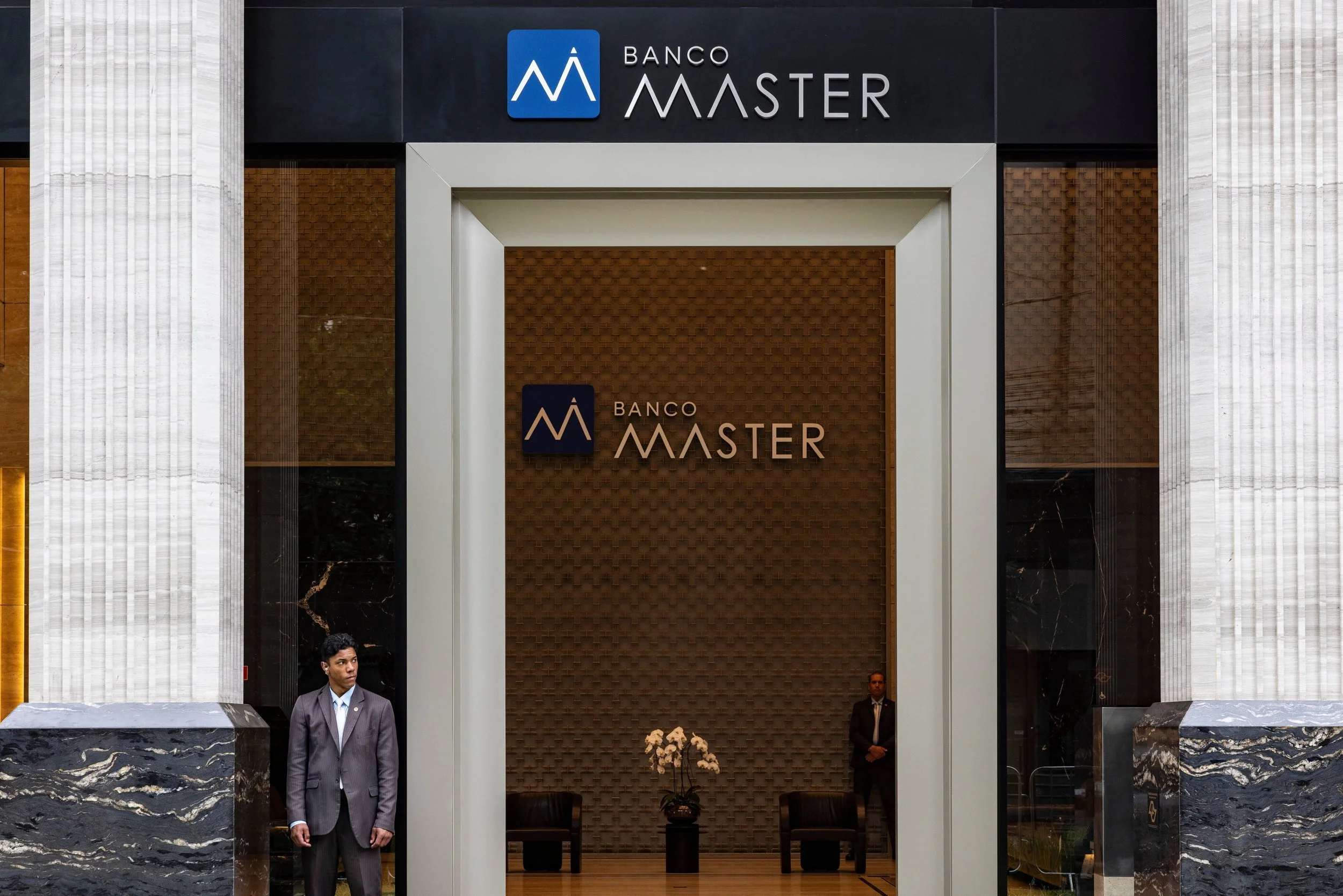The Banco Master headquarters in Sao Paulo, Brazil