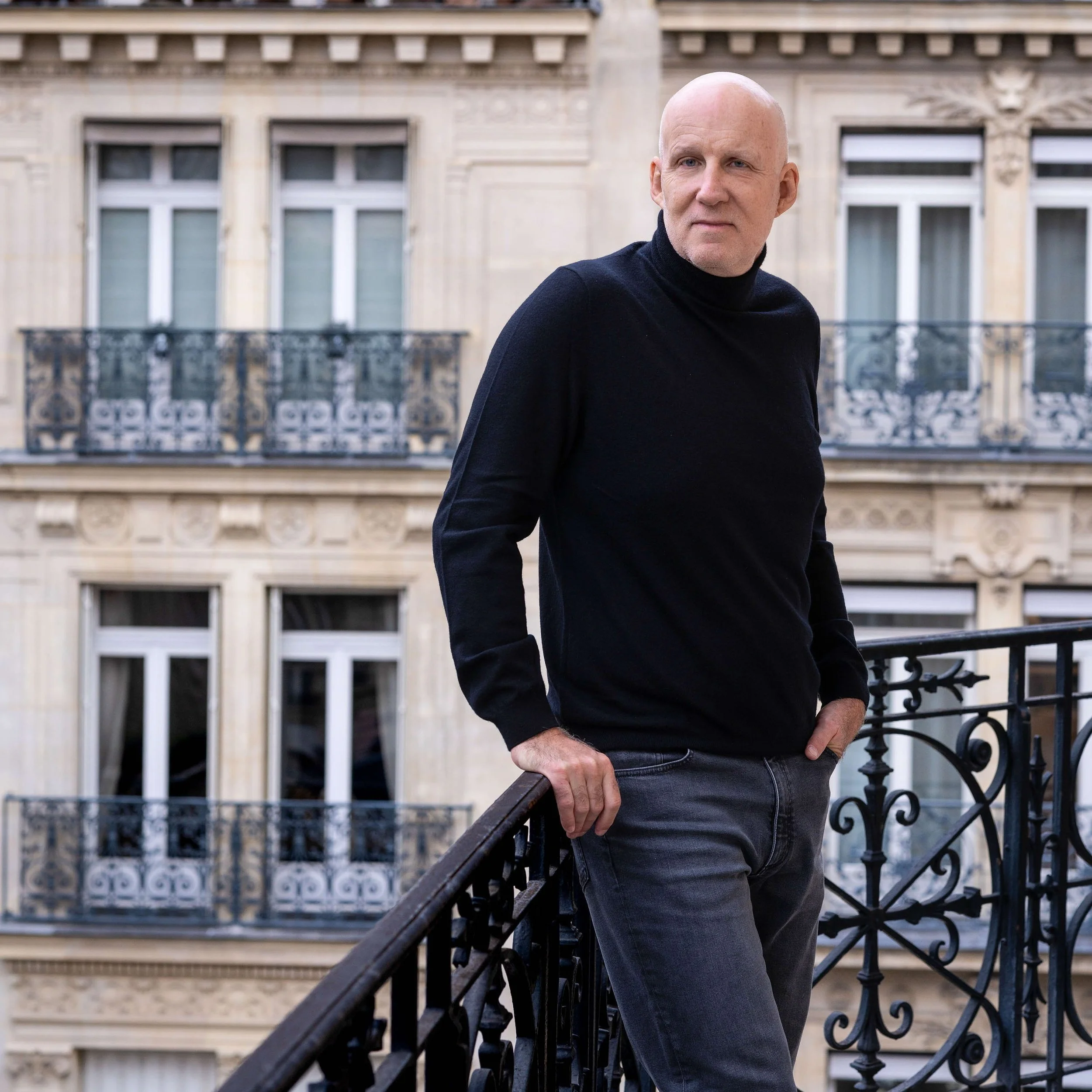 Bertrand Coste, the founder of Clerville, at his office in Paris