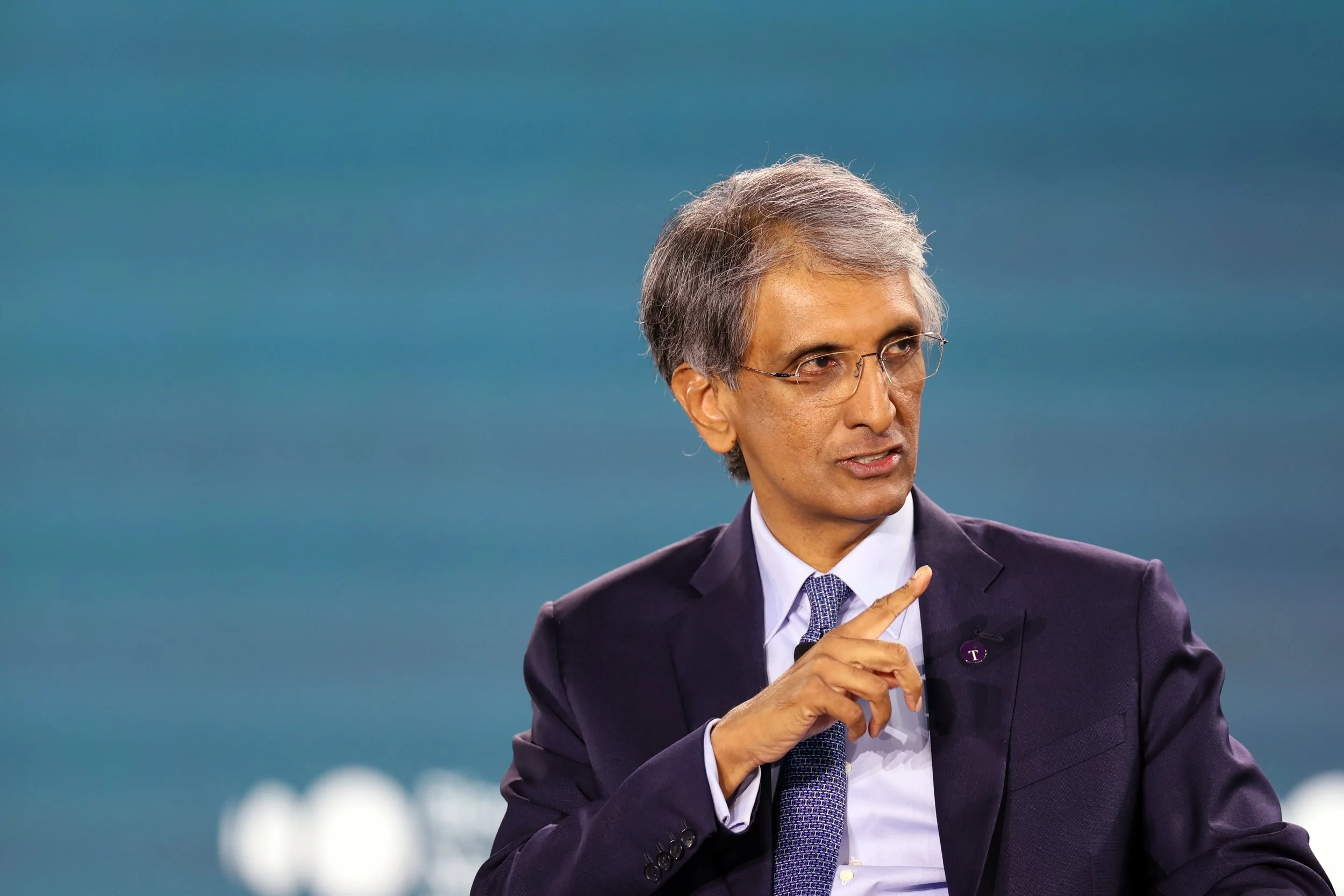 Dilhan Pillay, chief executive of Temasek Holdings, during an event in Singapore