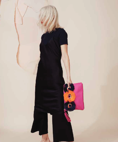 Thread Flower Clutch - Designed for Loeffler Randall