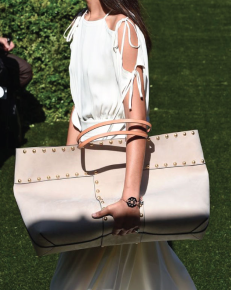 Block T XL Stud Tote - Designed for Tory Burch