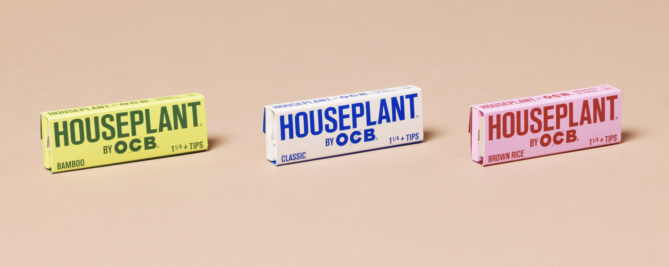 Brand and Logo Design - Houseplant by OCB Rolling Papers