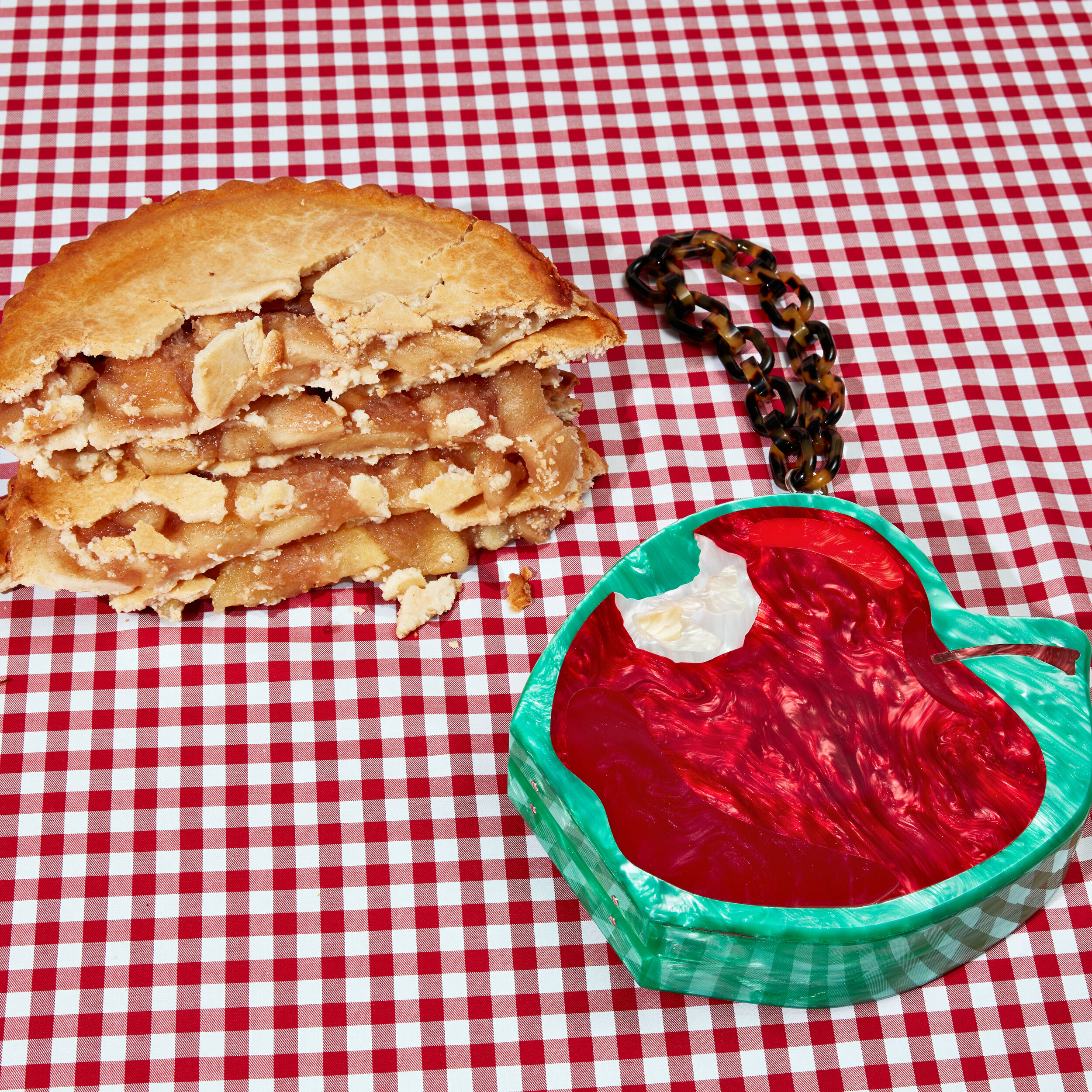Fresh Apple Bag - Designed for Edie Parker | Art Directed for Edie Parker
