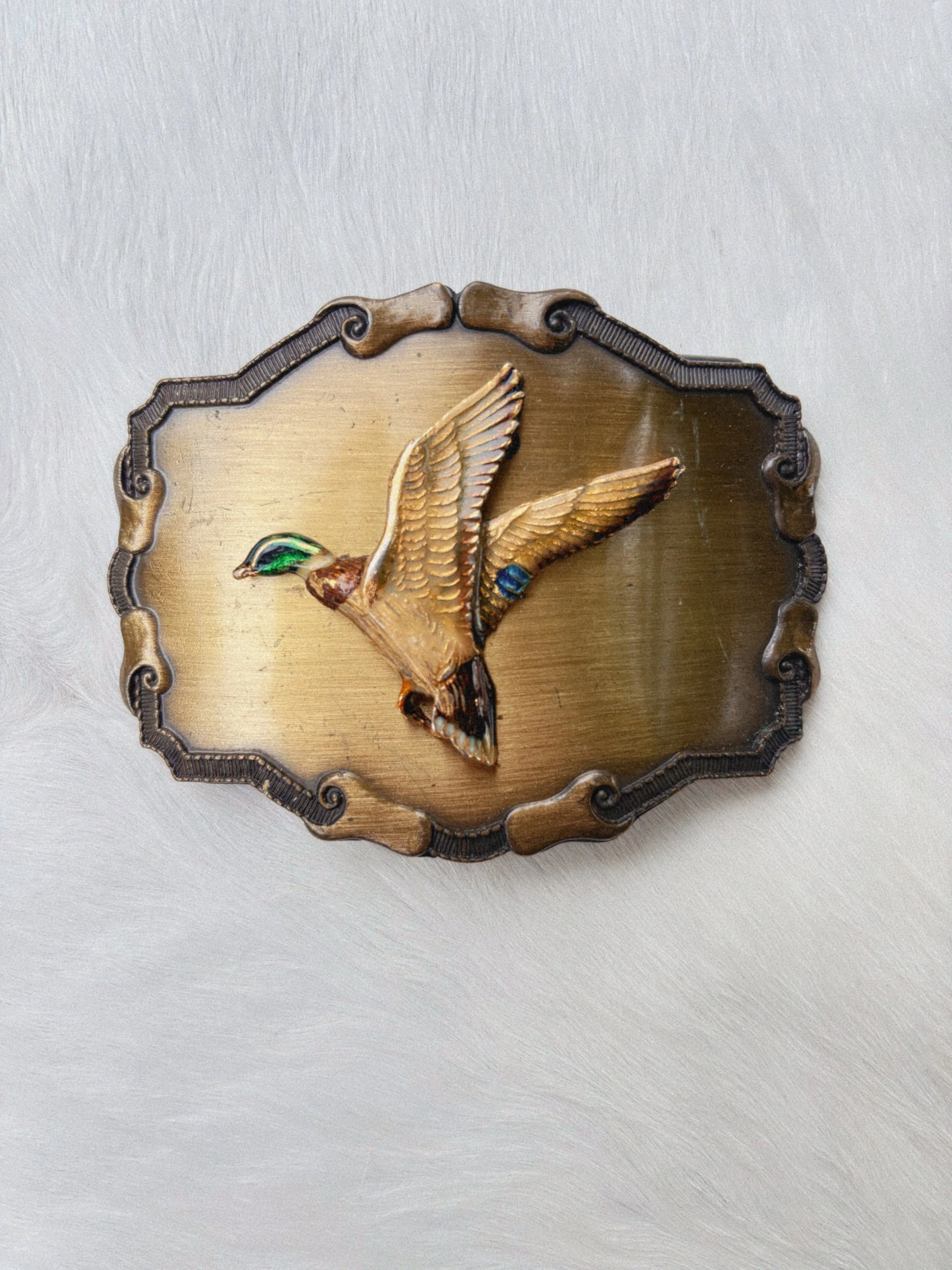 1970's Mallard Buckle