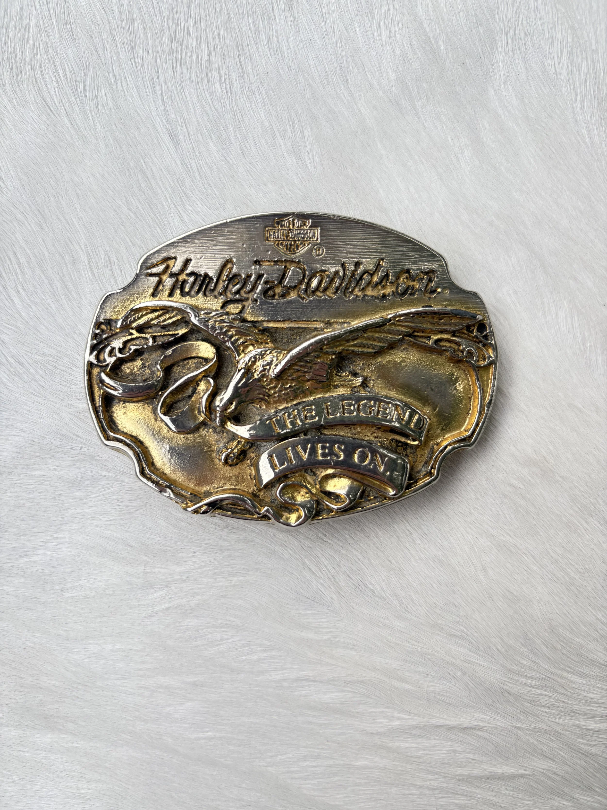 Vintage Harley Davidson Buckle