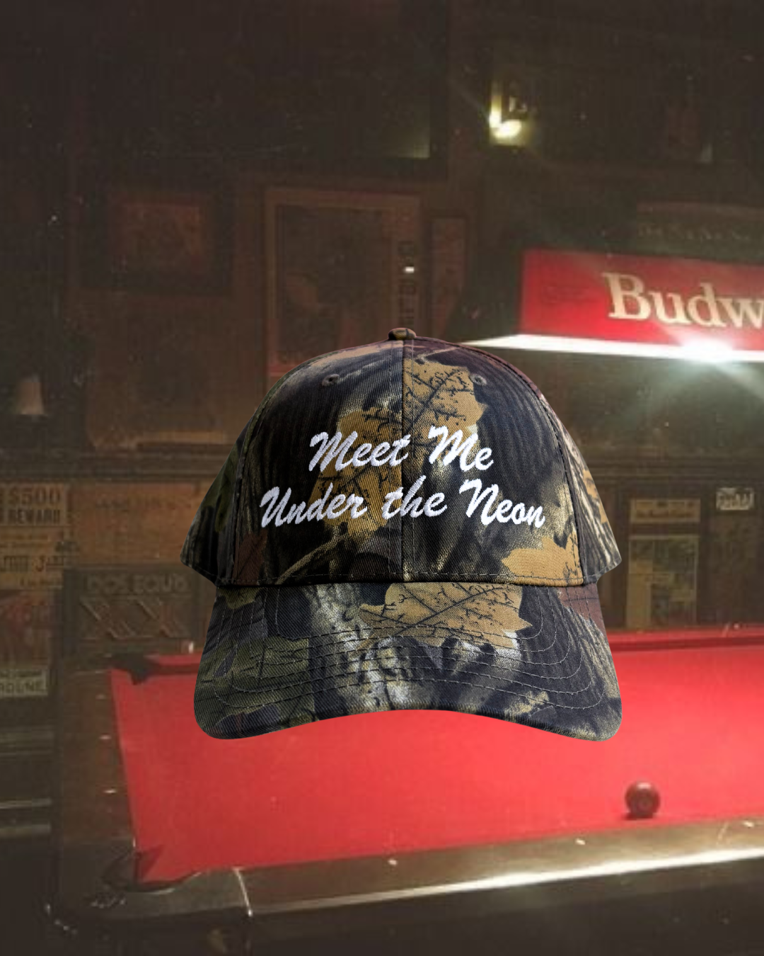 ★Under the Neon★ Camo Hat