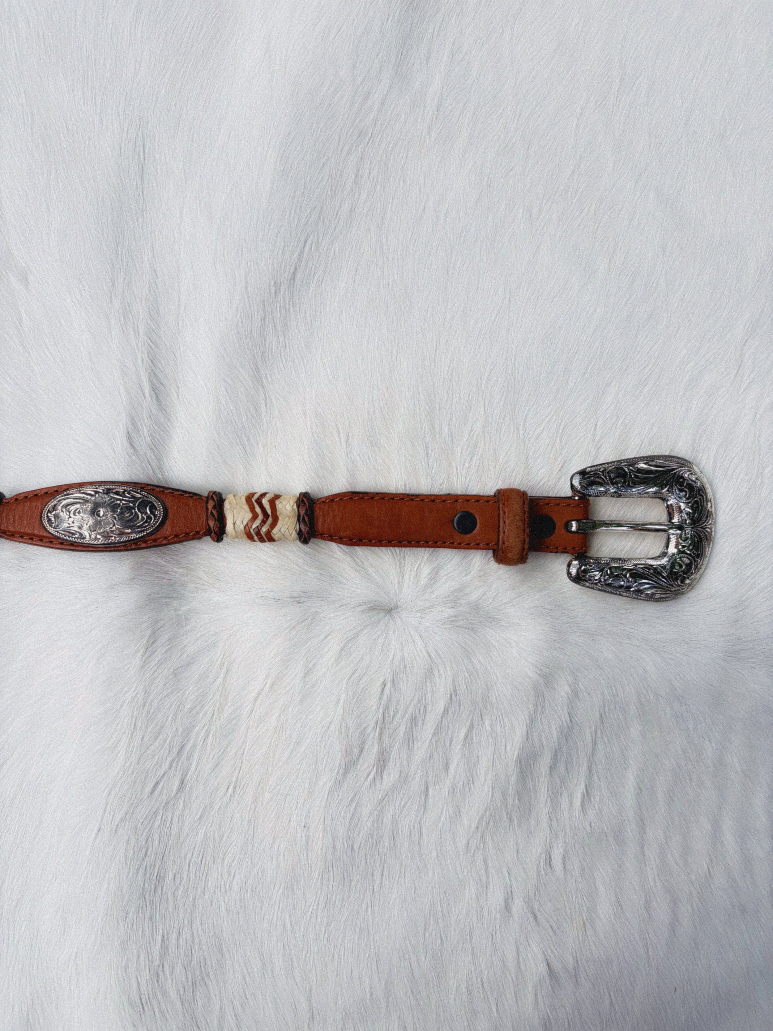 Vintage Tony Lama Leather Belt