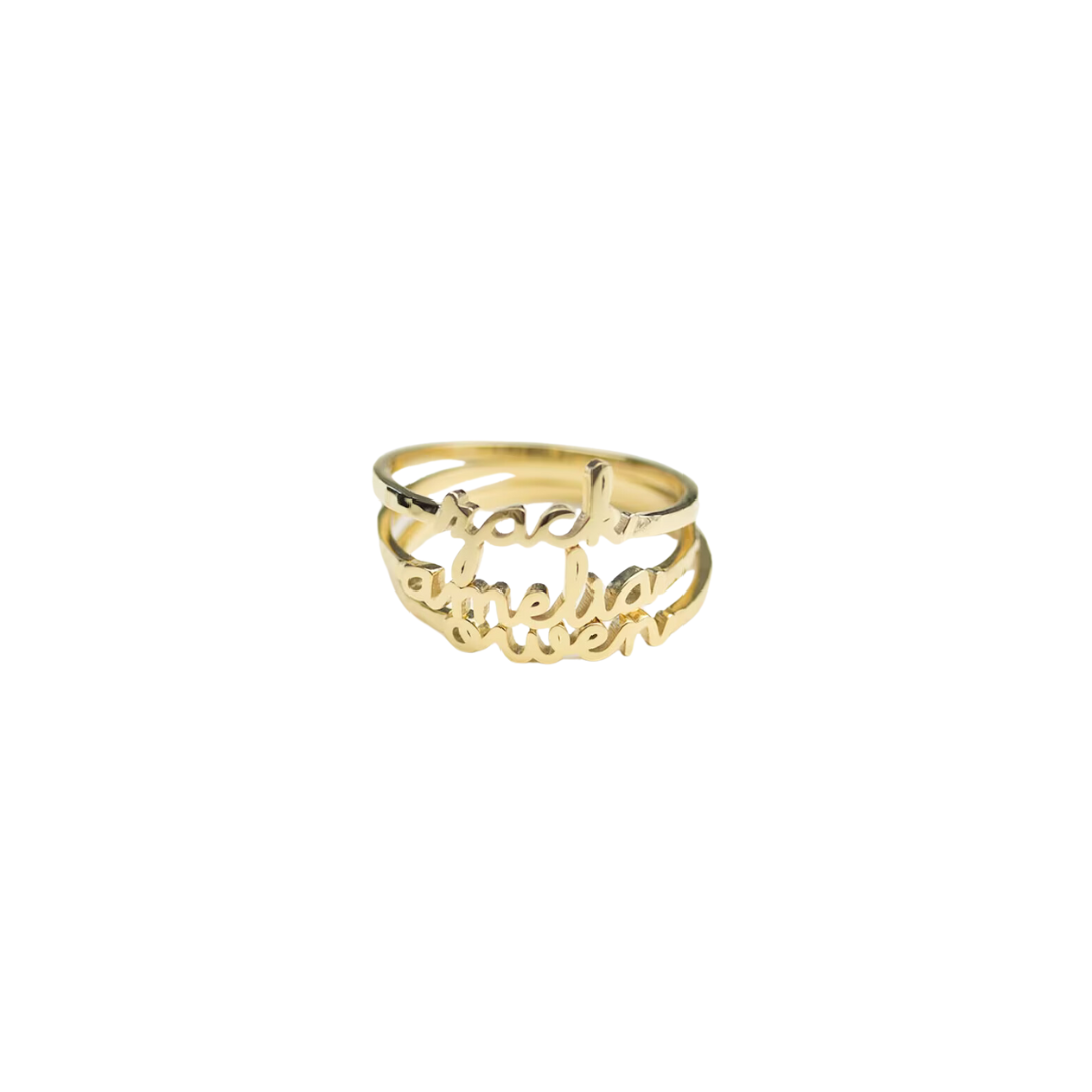 Personalized Stacking Ring