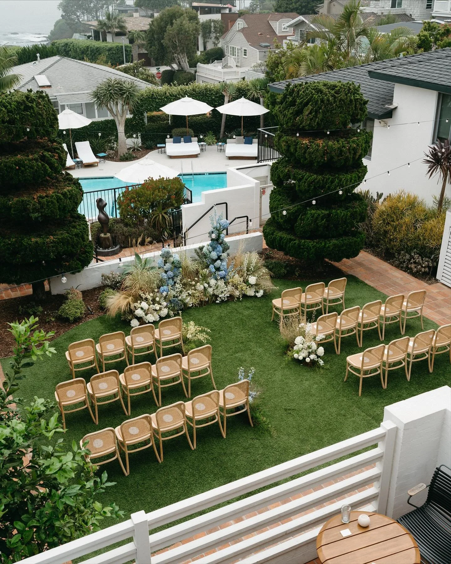Let&rsquo;s spend the whole weekend together by the sea 💍🐚✨🥂🌼 

Planning + Design: @gritandgraceeventsco 
Photography: @taylorjaxsonphotography 
Videography: @verthemakers 
Venue: @hoteljoaquin 
Florist: @lavendersflowers 
Rentals: @archiverental