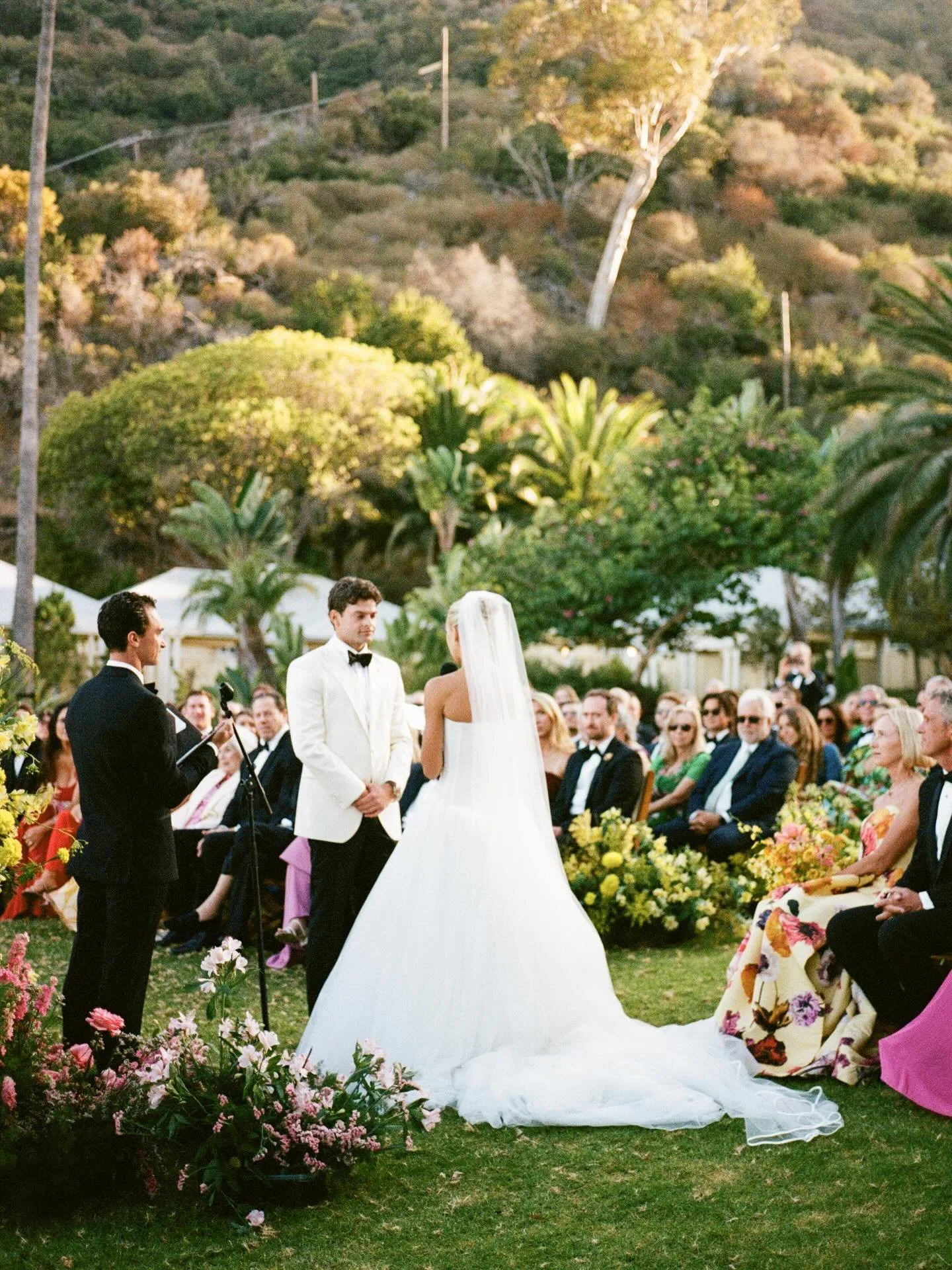 E&amp;E on the island forever 💛 ✨🏝️🌺

Venue, Catering + Bar - @catalinaweddings
Planner + Designer: @gritandgraceeventsco
Photographer: @izziekarrenphoto
Florist: @lavendersflowers
Band: @luckydevilsband
Rentals: @brighteventrentals
Specialty Line