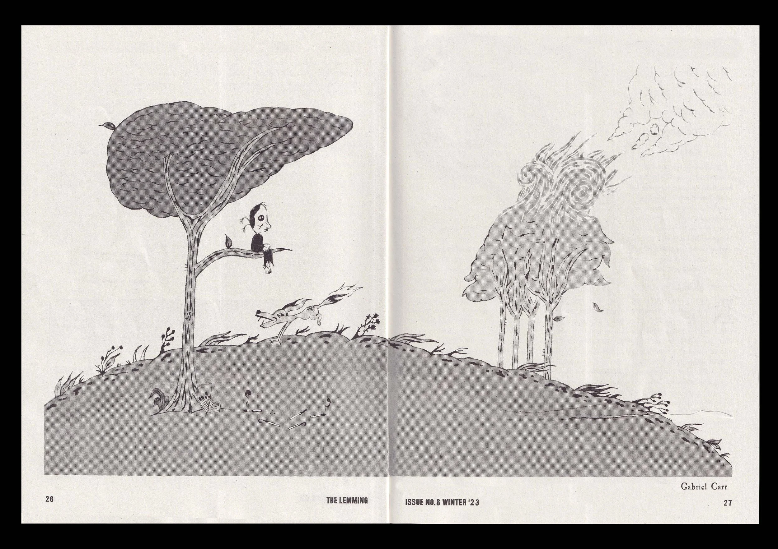 Girl in Nature, Gabriel Carr. 26-27