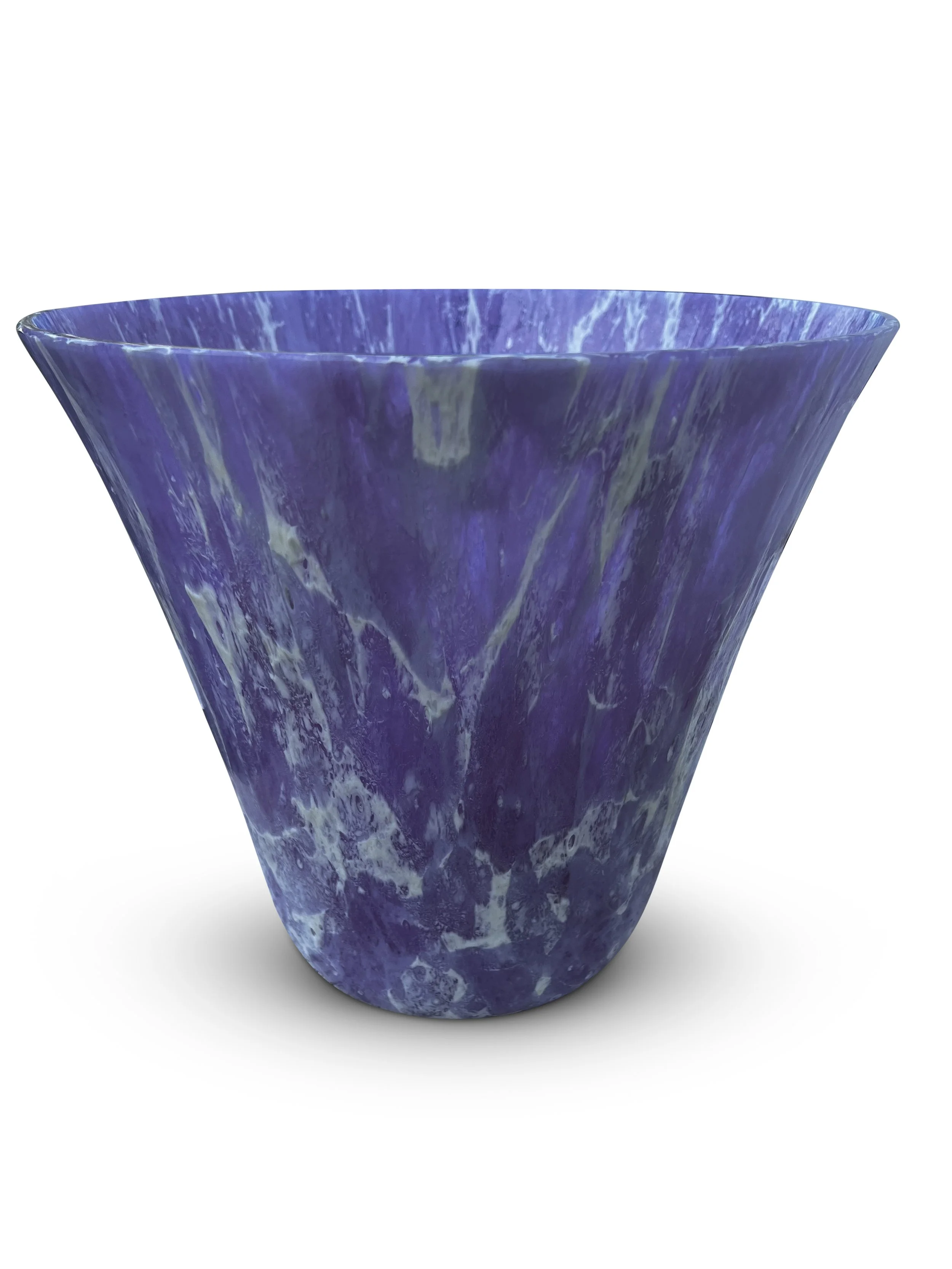 Lavender Marble Glass