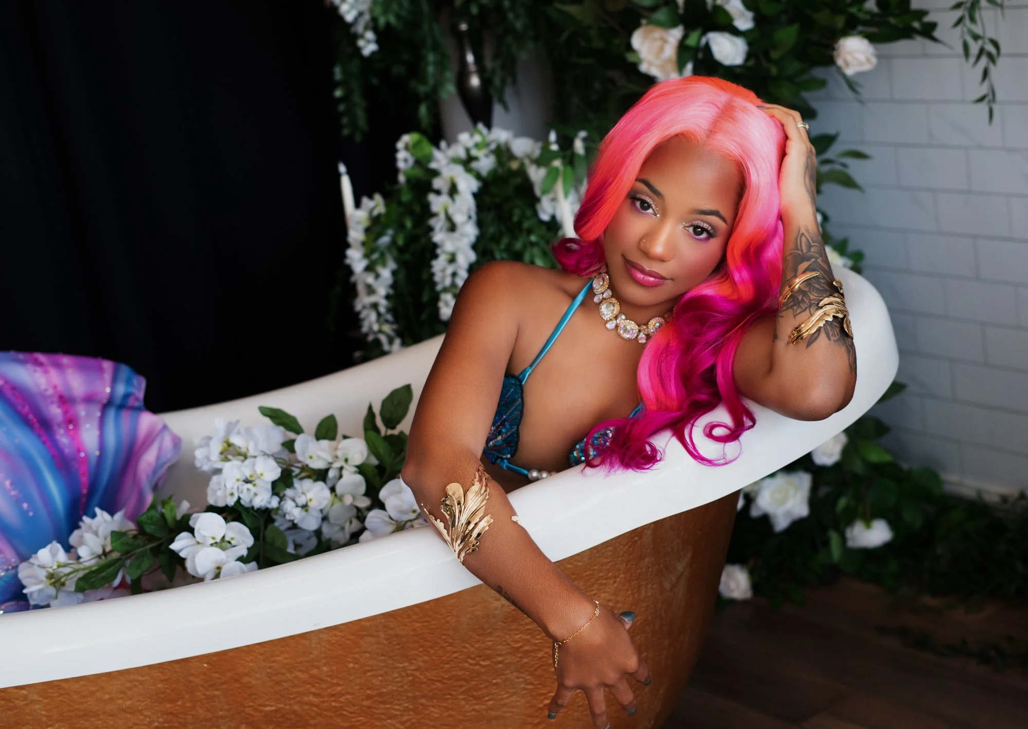 COCO HAUS - Hot Pink Hair Boudoir-29.jpg