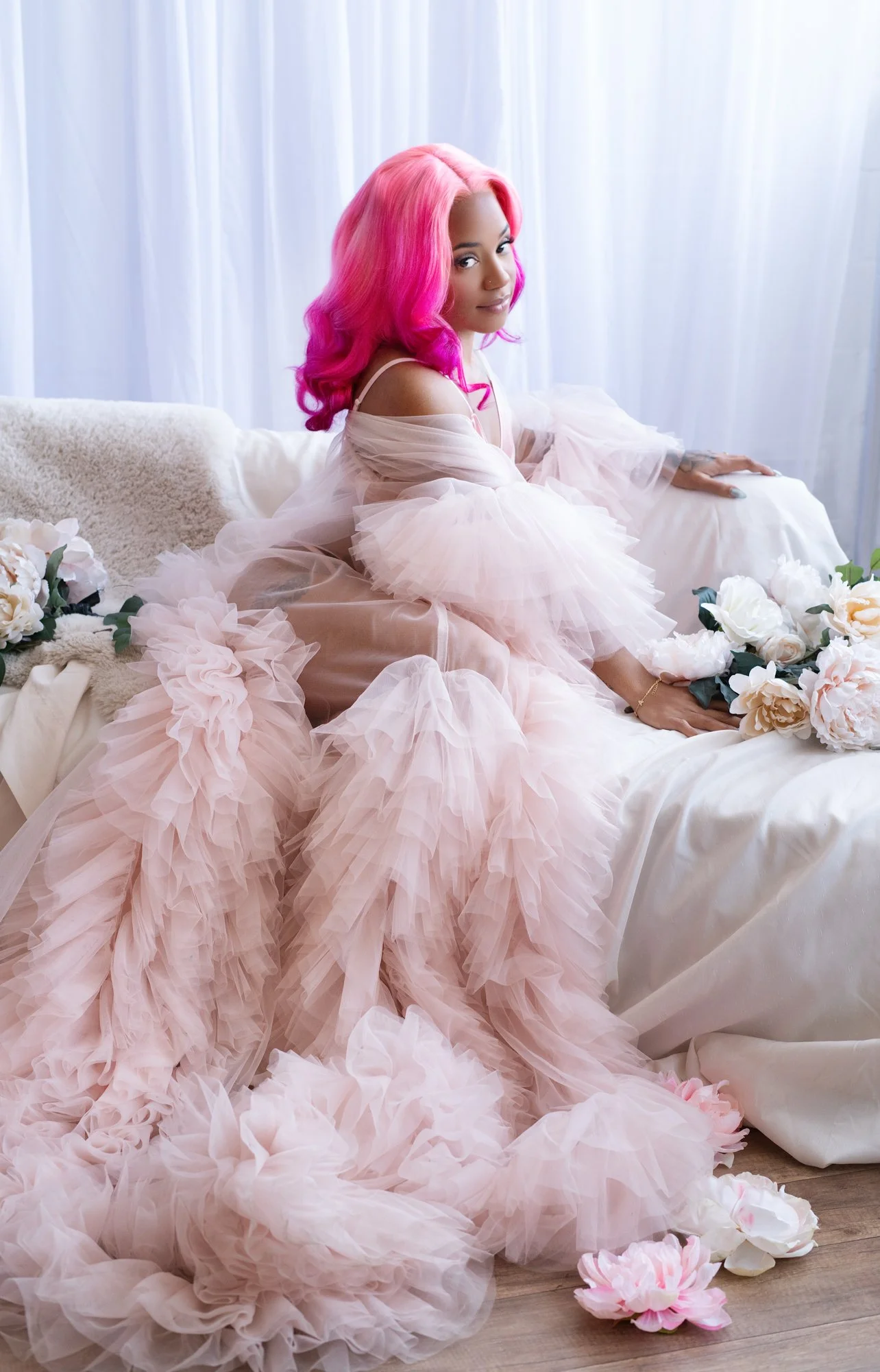 COCO HAUS - Hot Pink Hair Boudoir-5.jpg