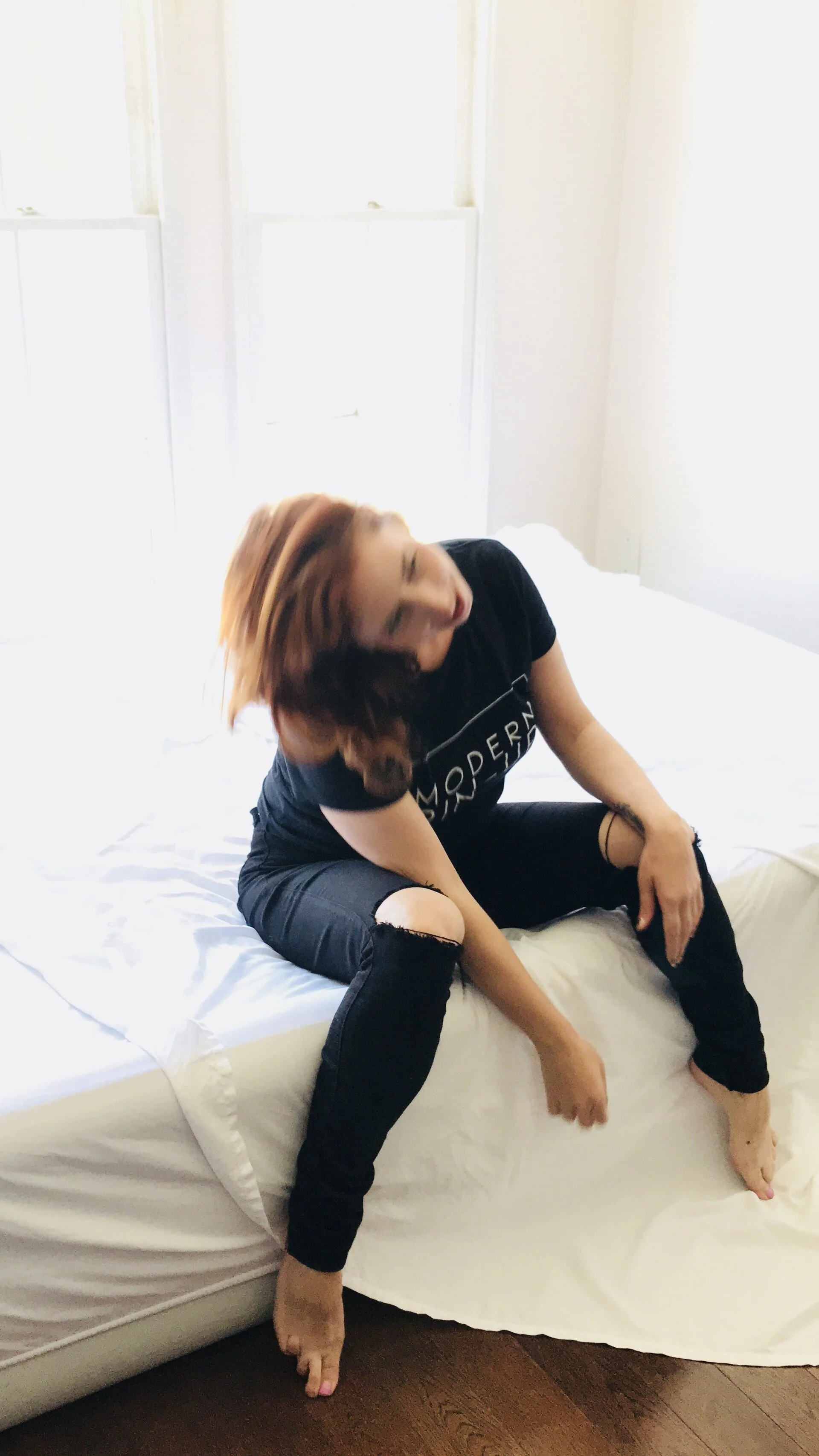 coco haus - bts - pose.jpg