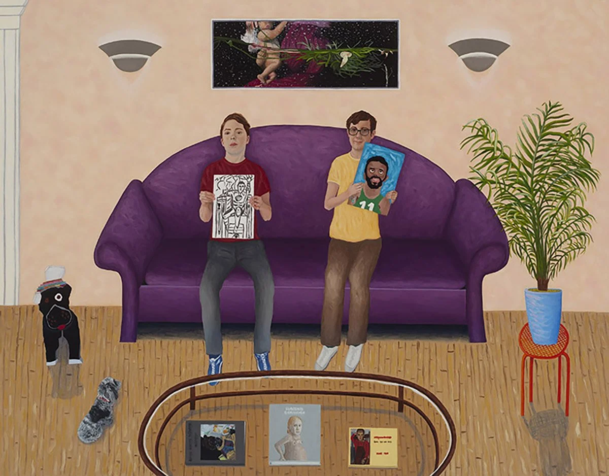 Leslie Sills painting