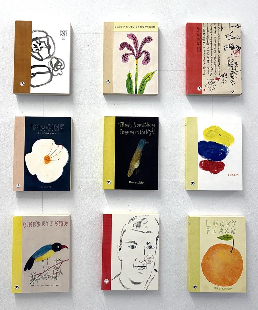 Cat Bennett book paintings