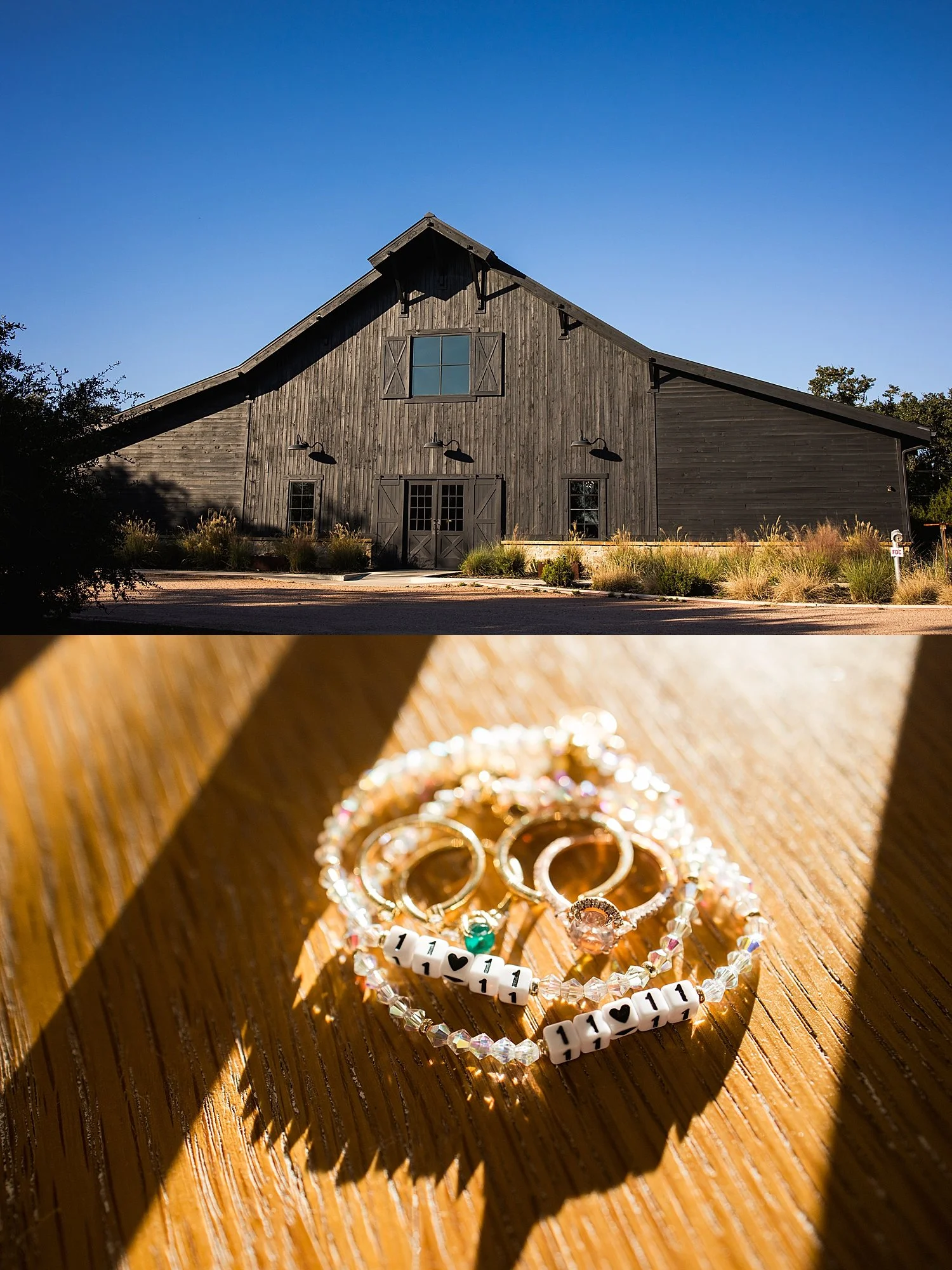 outdoor view of the barn at Morgan Creek venue