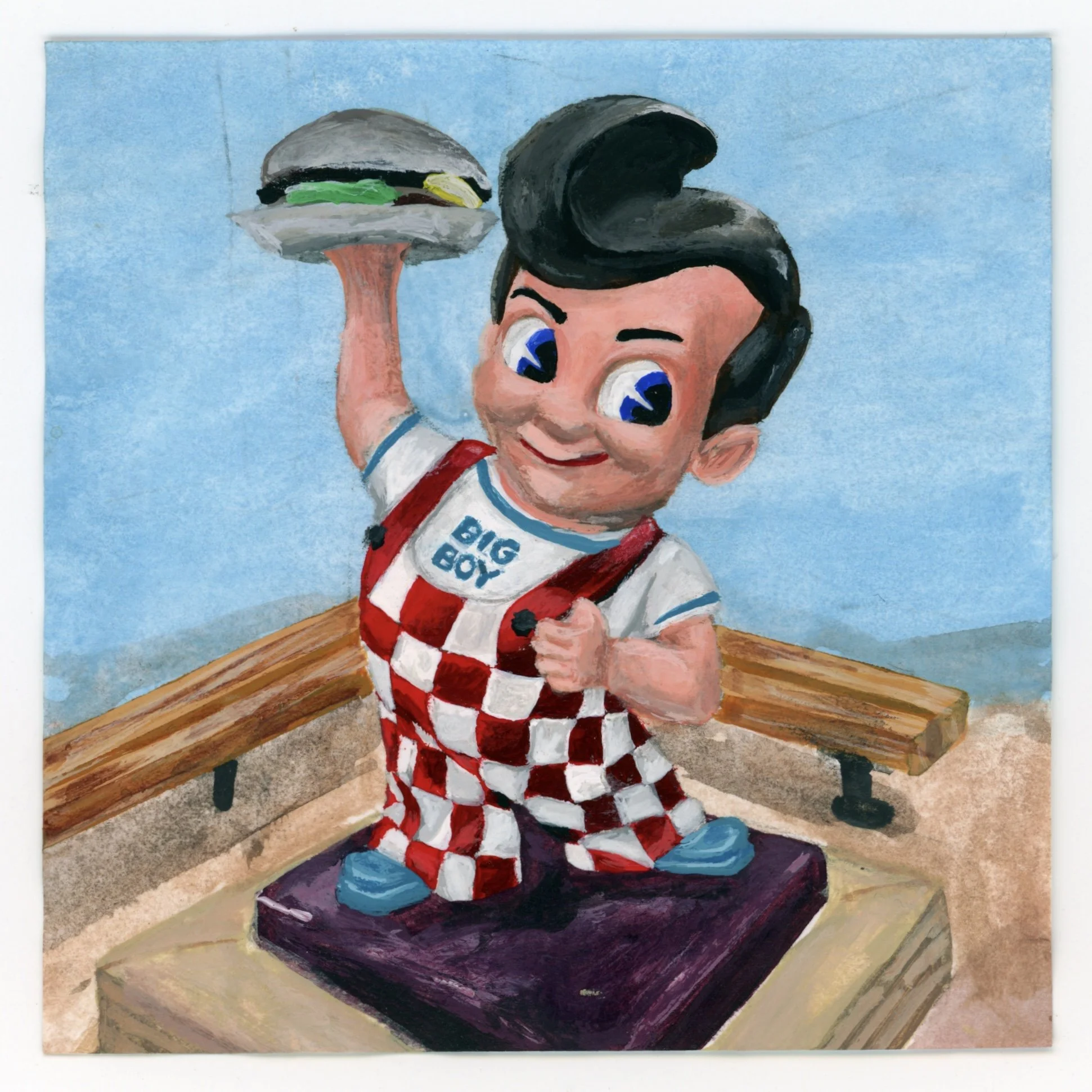 bob's big boy post it show