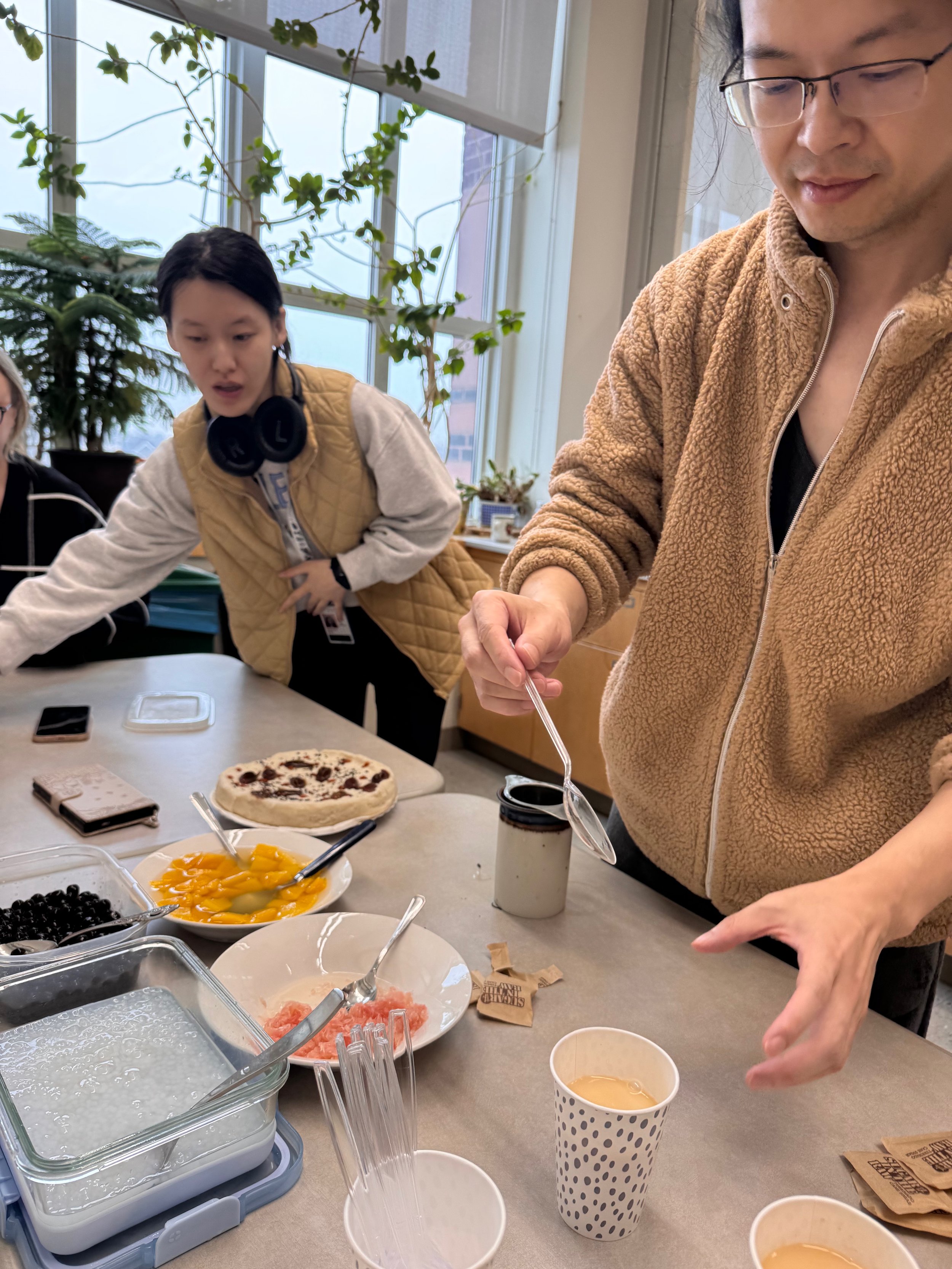 Lab boba making