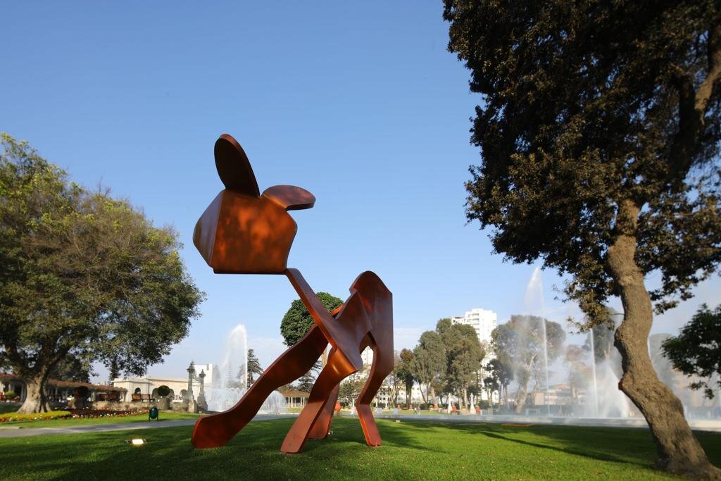 Kaila / 2020 / 560 x 290 x 680 cm / Parque de La Reserva, Lima, Peru