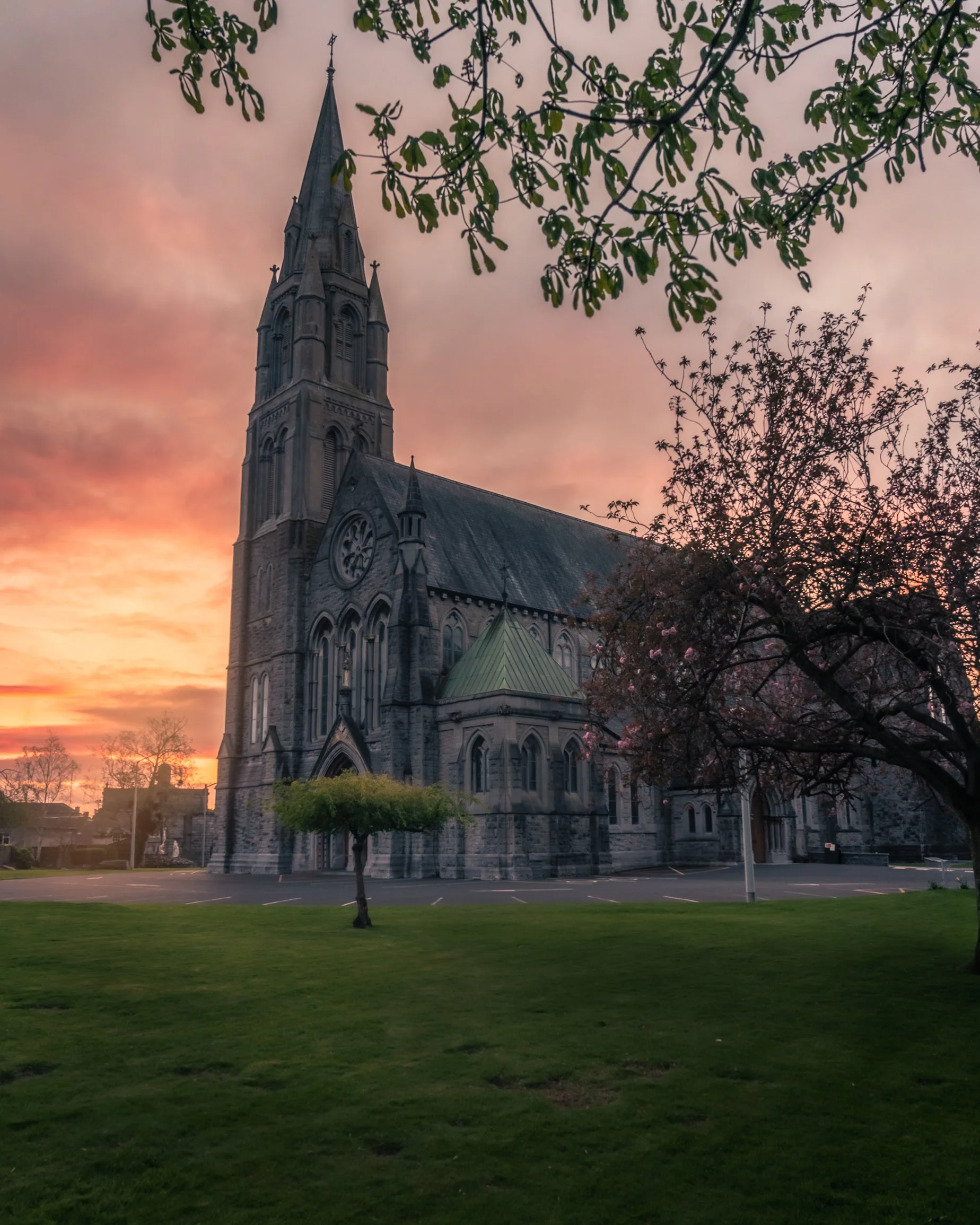 Sunset at St Marys, Nenagh