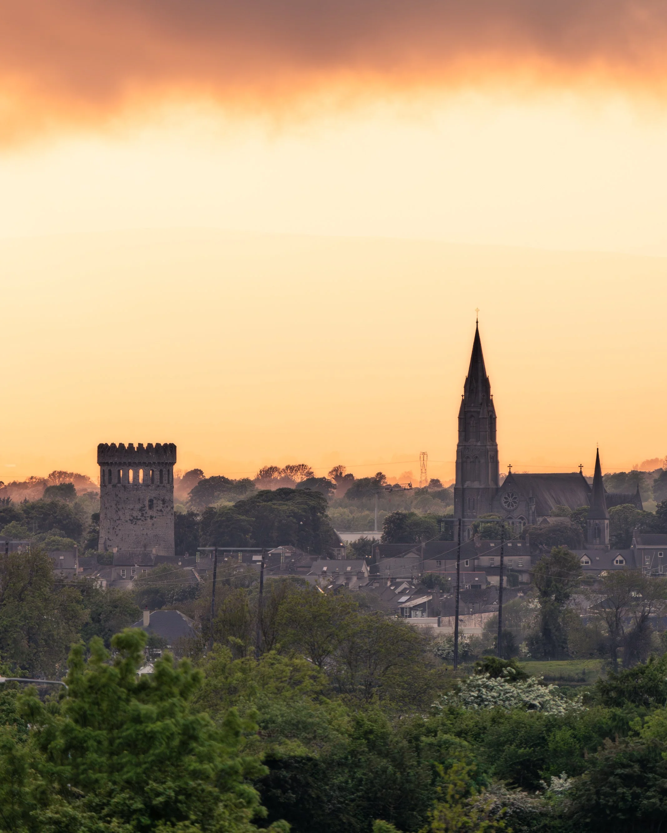 Sunset at Nenagh