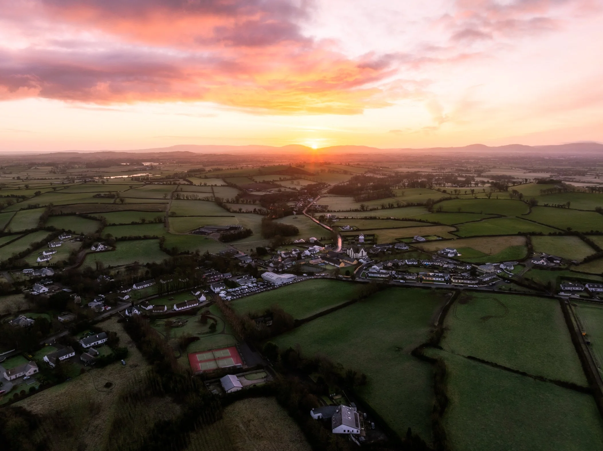 Sunrise over Puckane