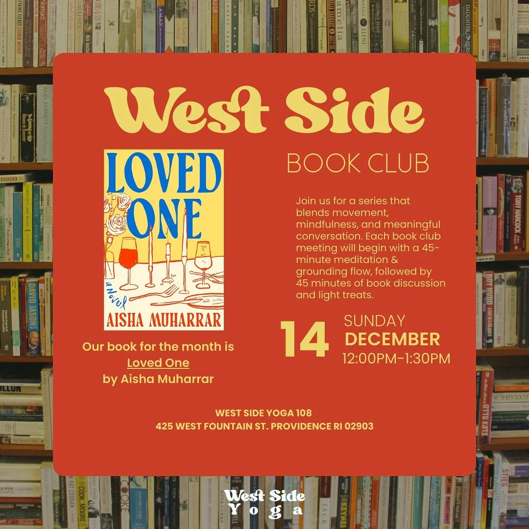 It&rsquo;s the best time of year to get cozy with a new read &amp; we&rsquo;re already loving the December West Side Book Club read! Join us in reading Loved One by Aisha Muharrar, a sweet tale of love &amp; friendship. We&rsquo;re meeting Dec 14th a
