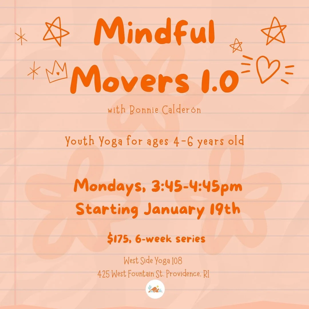 Little bodies. Big feelings. So much imagination 💛
We&rsquo;re excited to introduce Mindful Movers 1, a 6-week youth yoga series for children aged 4&ndash;6, led by the wonderful Bonnie Calder&oacute;n.
Through creative movement, imaginative breathw